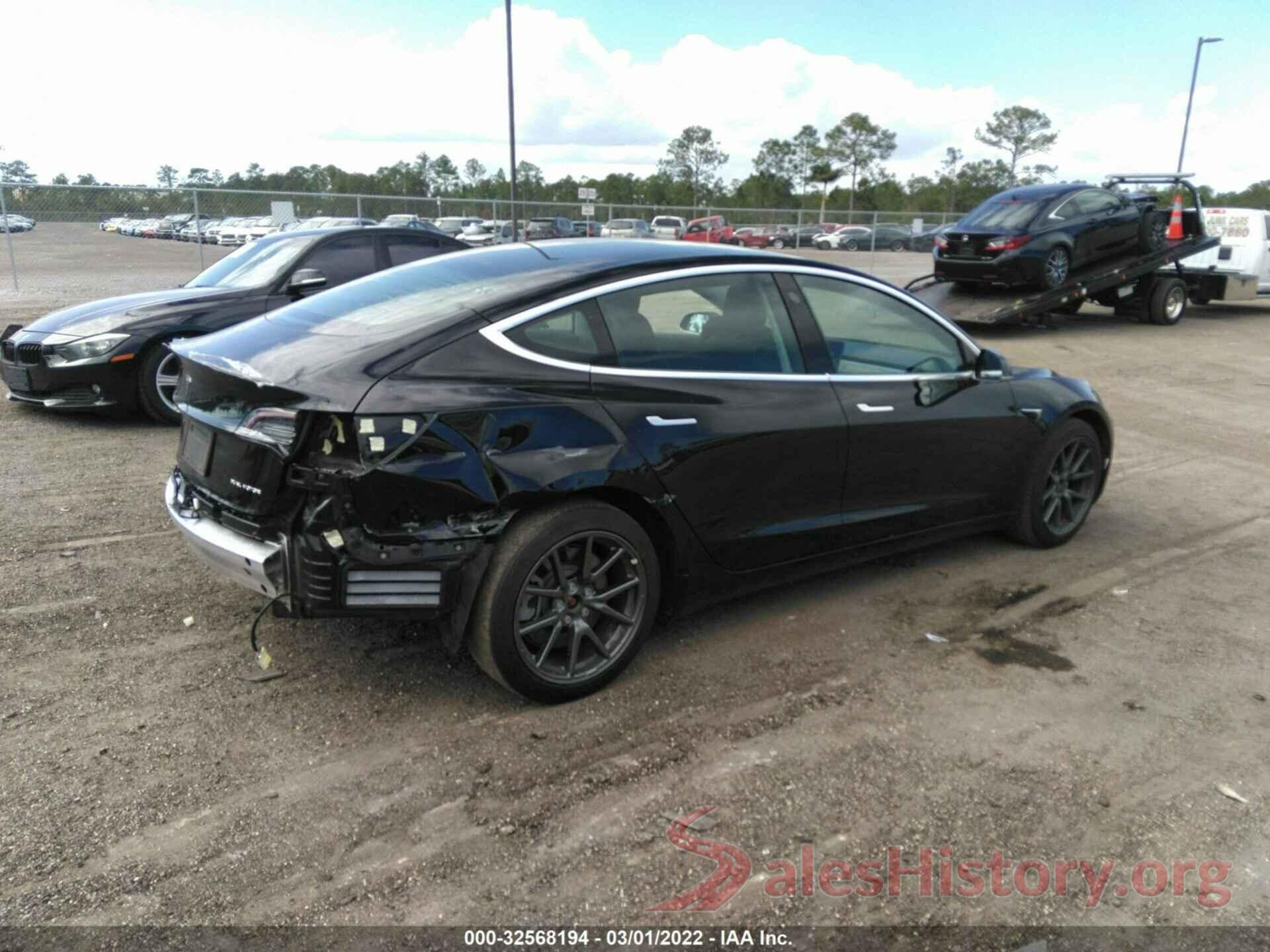 5YJ3E1EB6KF384305 2019 TESLA MODEL 3