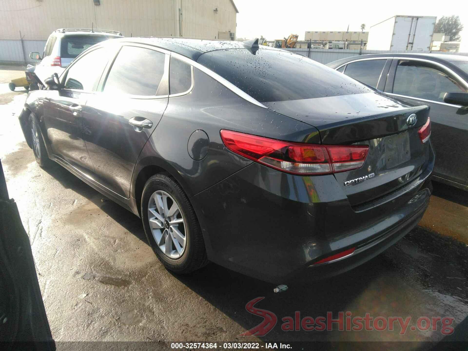 KNAGT4L34G5107551 2016 KIA OPTIMA