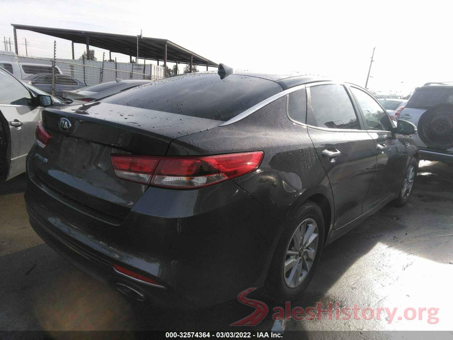 KNAGT4L34G5107551 2016 KIA OPTIMA