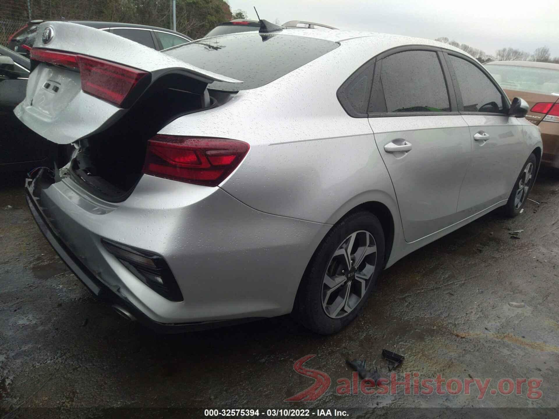 3KPF24AD0KE129377 2019 KIA FORTE