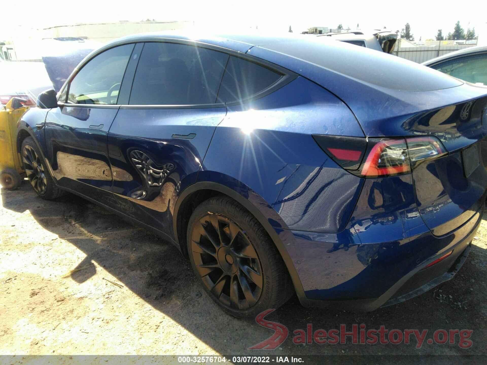 5YJYGAEE2MF129616 2021 TESLA MODEL Y