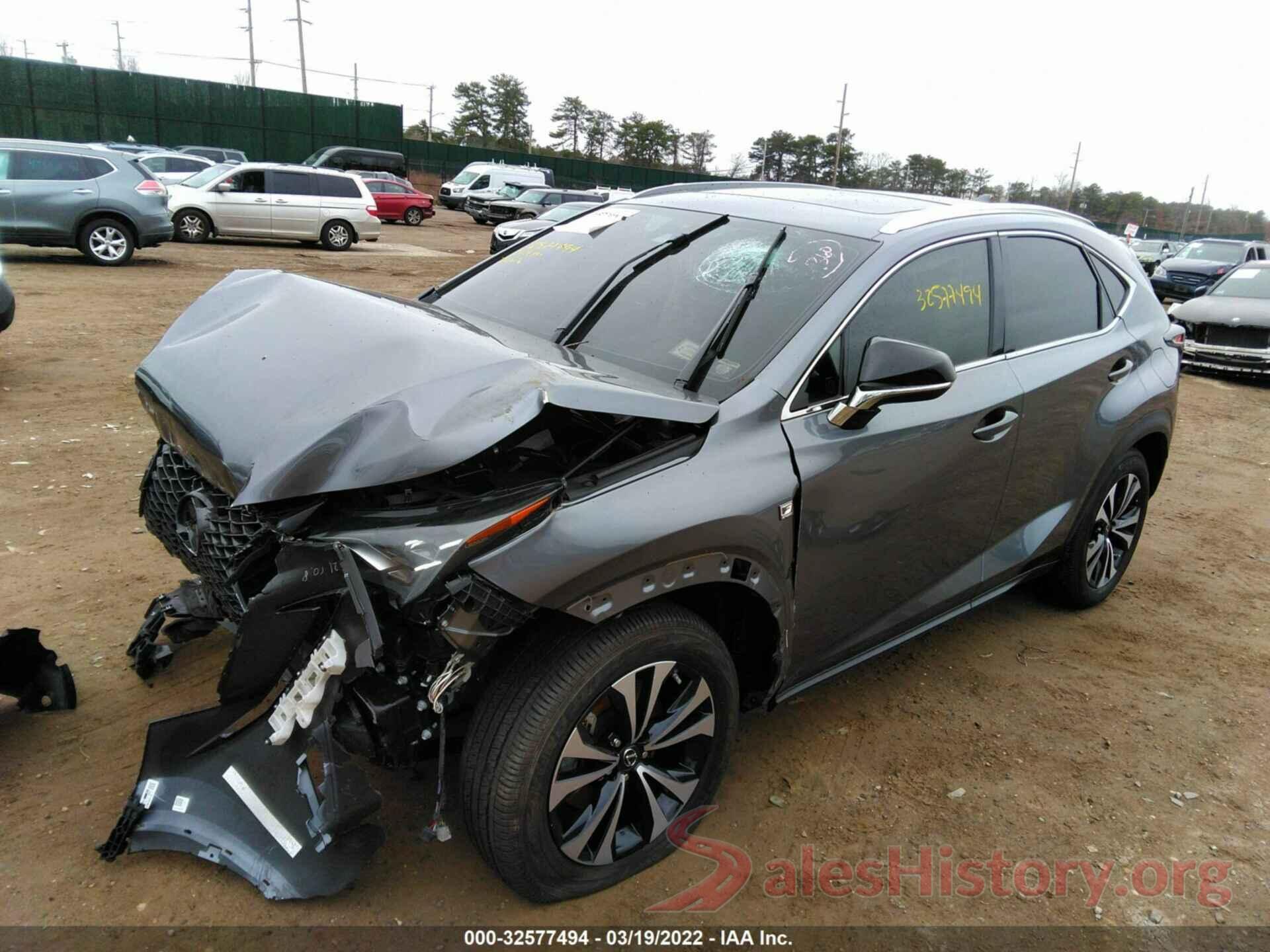 JTJSARDZ5M2243006 2021 LEXUS NX