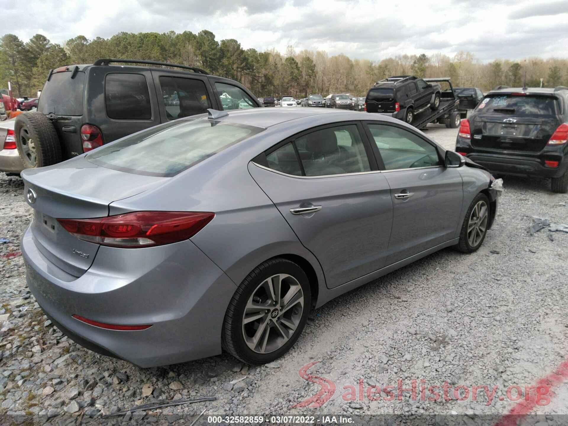 5NPD84LF6HH058999 2017 HYUNDAI ELANTRA