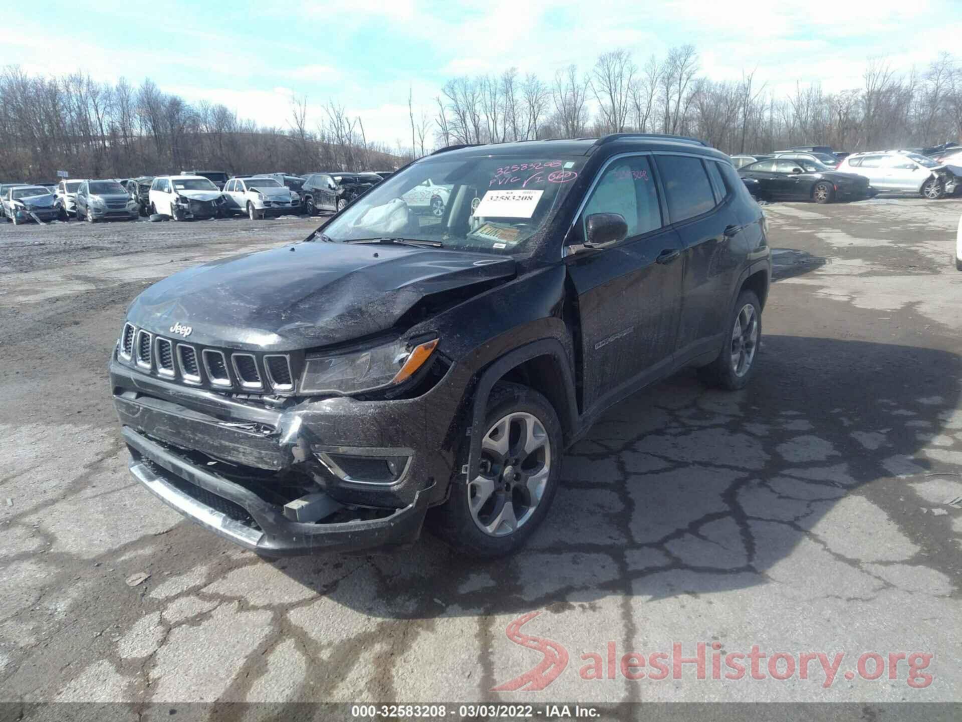 3C4NJDCB3LT155348 2020 JEEP COMPASS