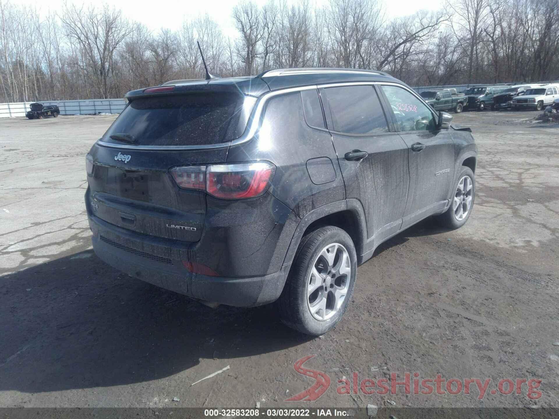 3C4NJDCB3LT155348 2020 JEEP COMPASS