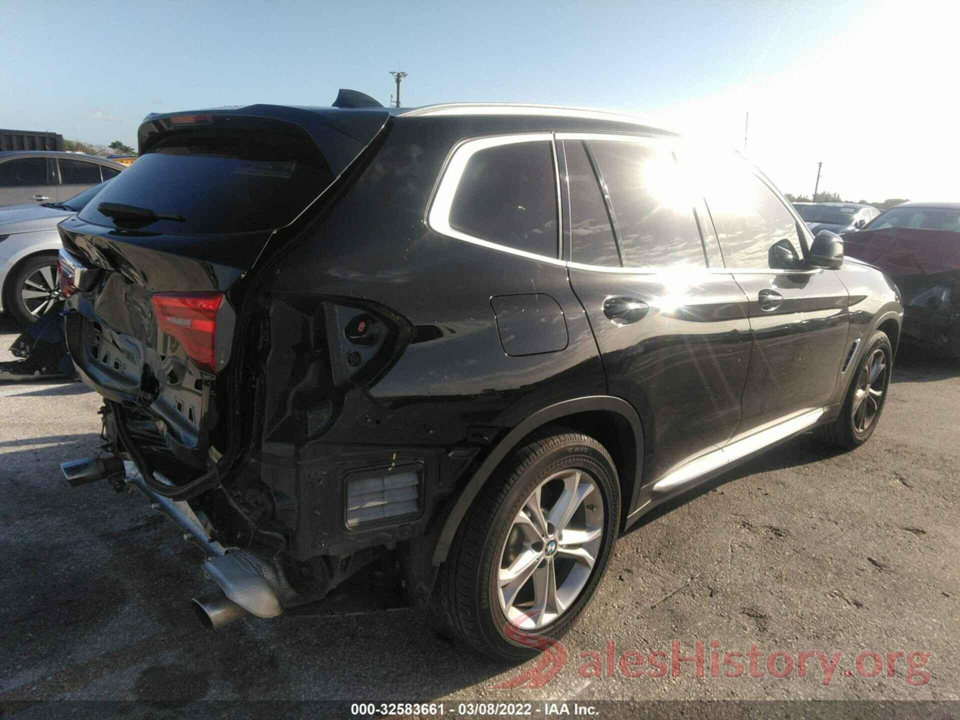 5UXTR7C55KLF27022 2019 BMW X3