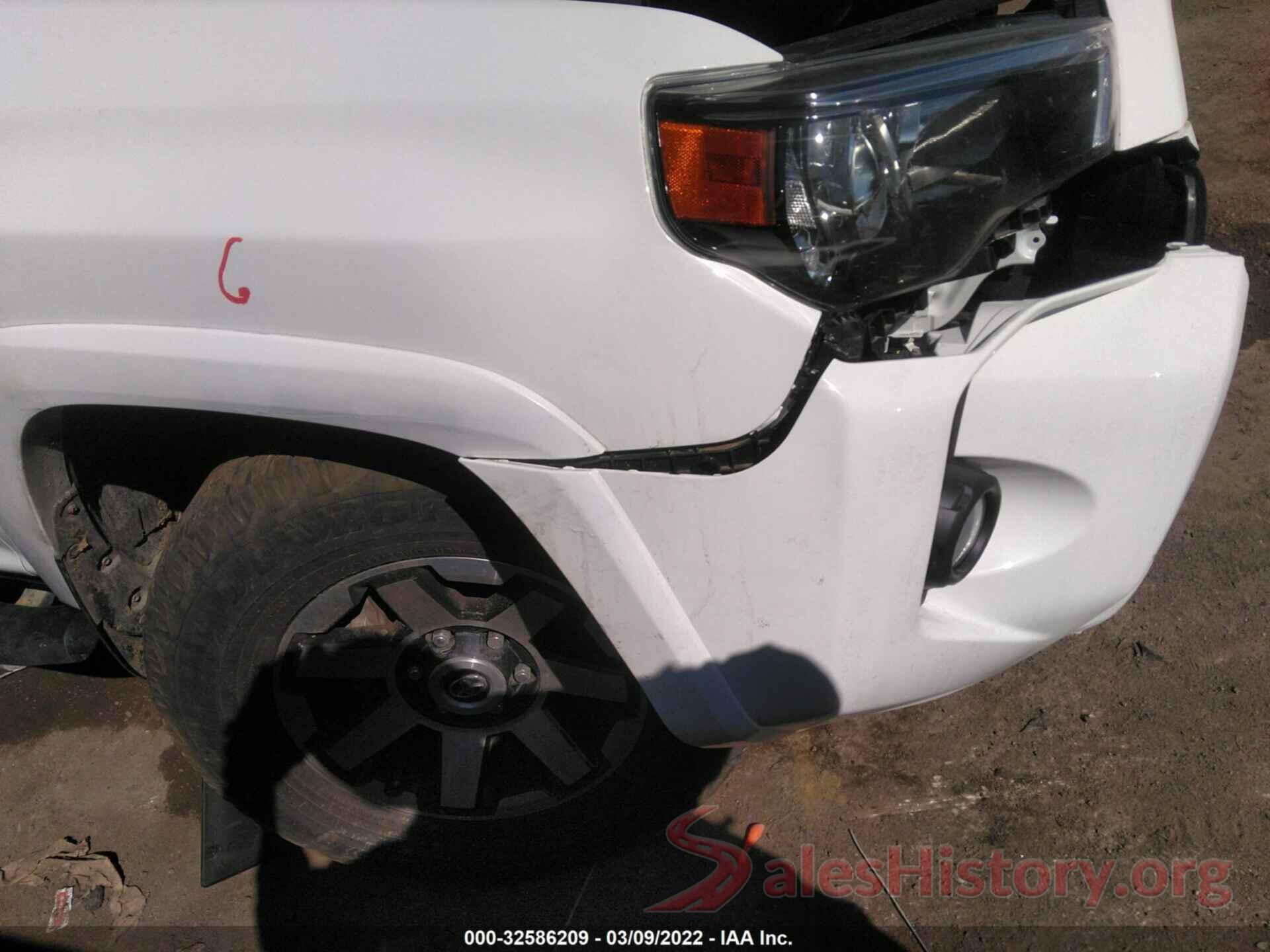 JTEBU5JR4K5663645 2019 TOYOTA 4RUNNER