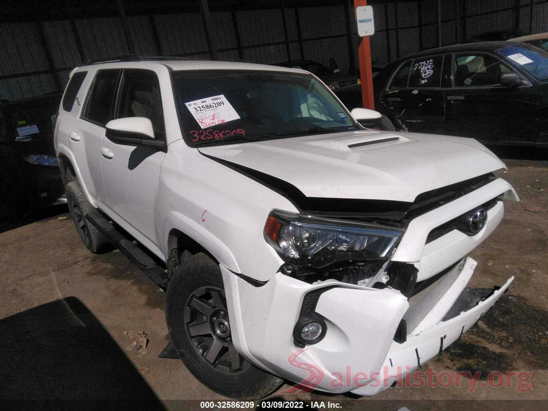 JTEBU5JR4K5663645 2019 TOYOTA 4RUNNER