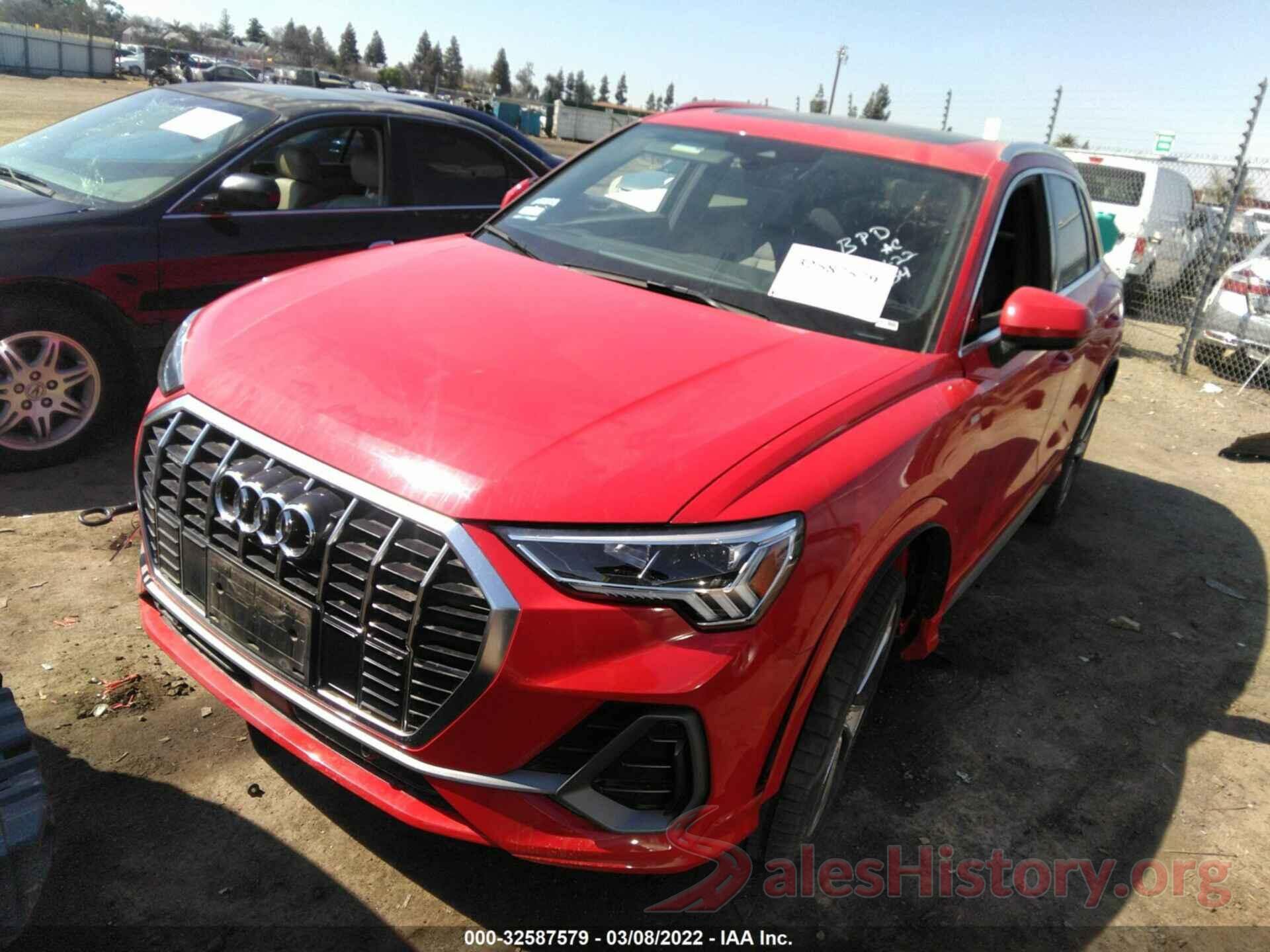 WA1EECF35L1113204 2020 AUDI Q3