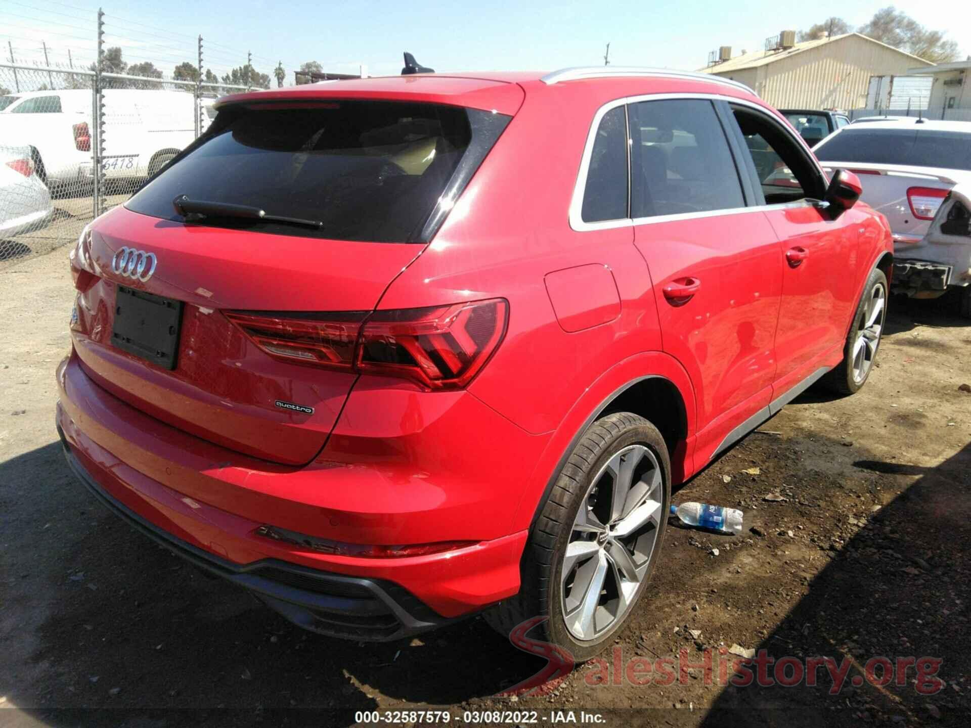 WA1EECF35L1113204 2020 AUDI Q3