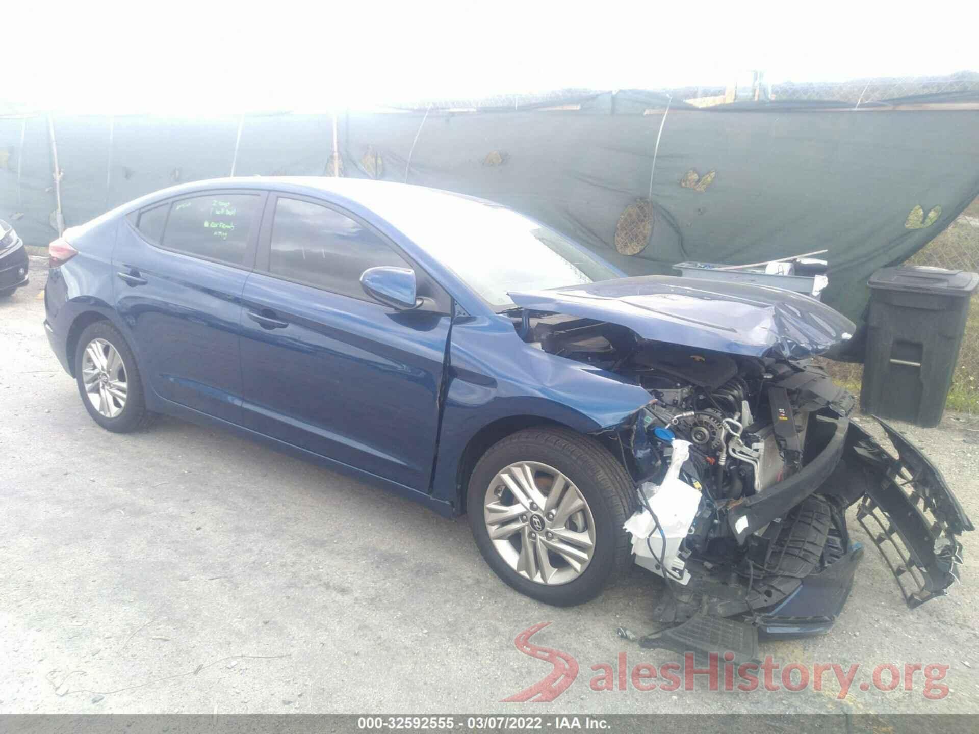 5NPD84LFXKH472178 2019 HYUNDAI ELANTRA