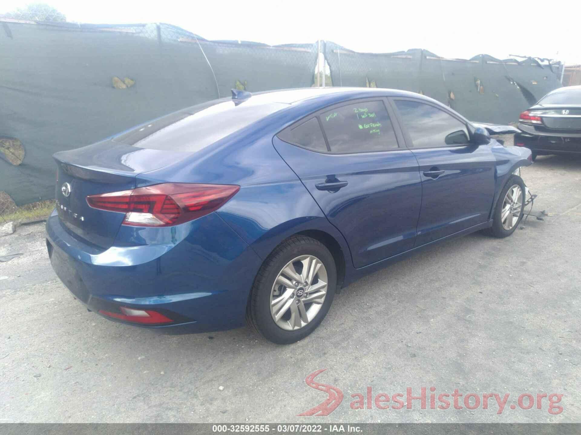 5NPD84LFXKH472178 2019 HYUNDAI ELANTRA