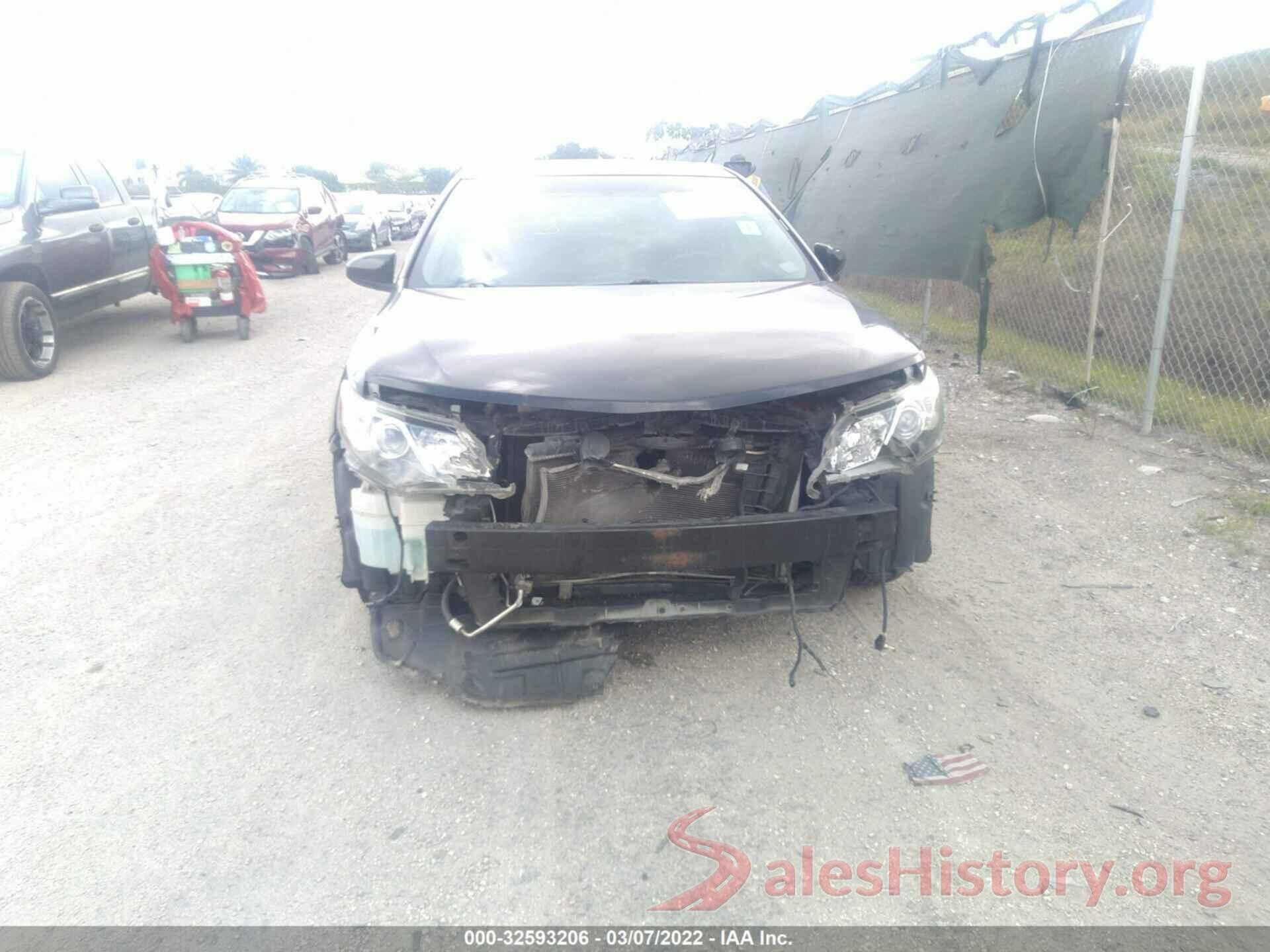 4T1BF1FK1CU144798 2012 TOYOTA CAMRY