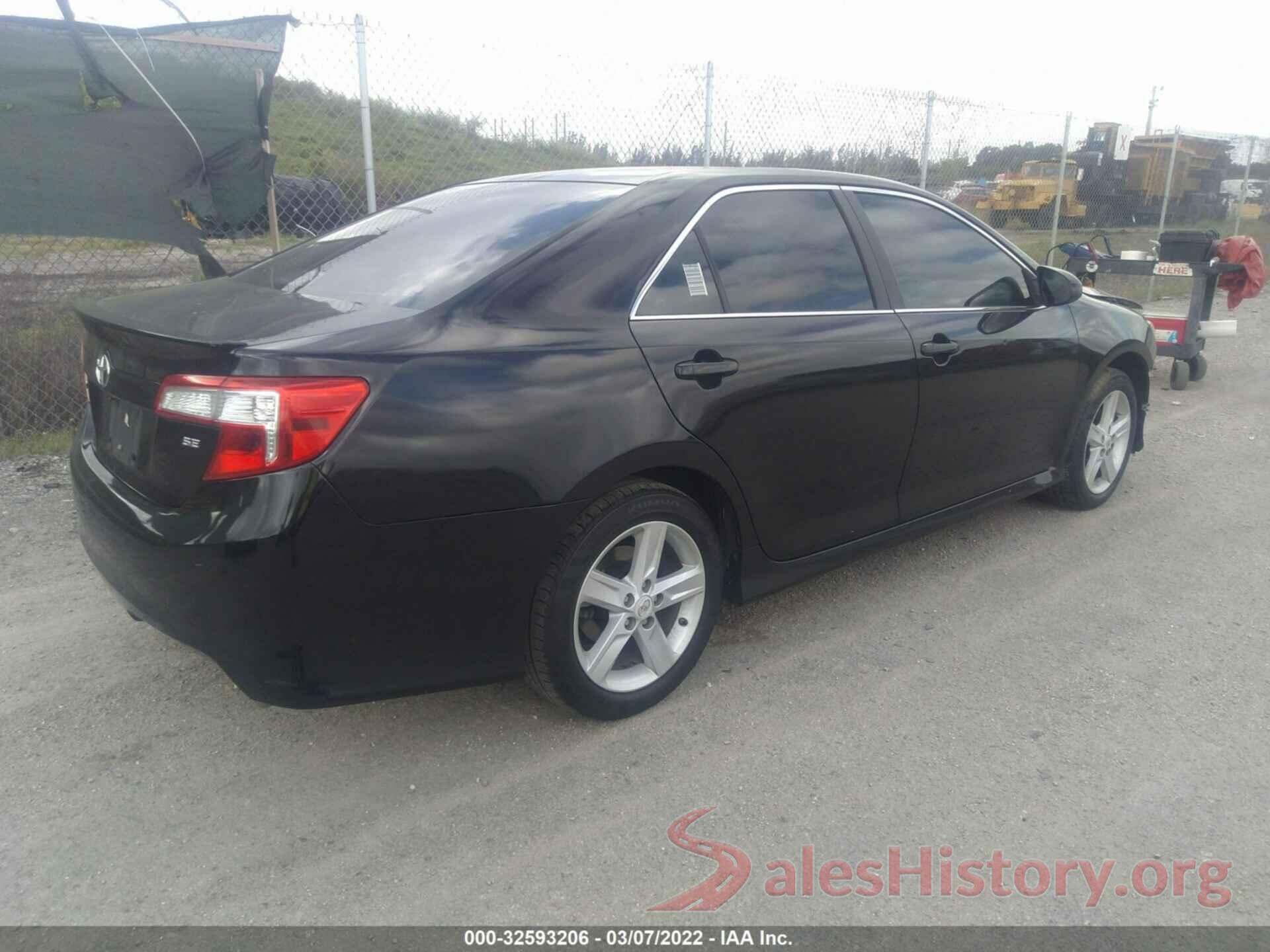 4T1BF1FK1CU144798 2012 TOYOTA CAMRY