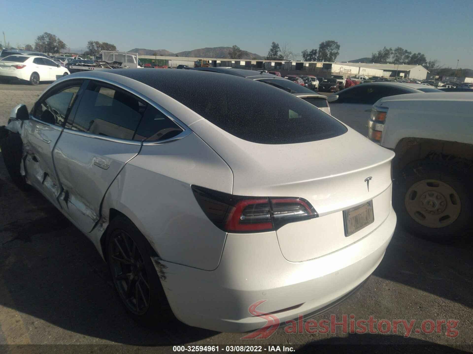 5YJ3E1EA7KF504054 2019 TESLA MODEL 3