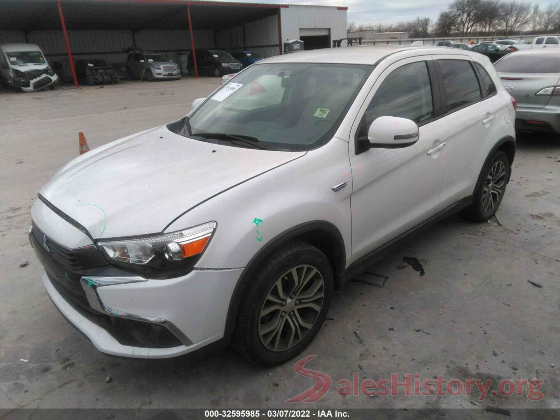 JA4AP3AU3HZ010316 2017 MITSUBISHI OUTLANDER SPORT