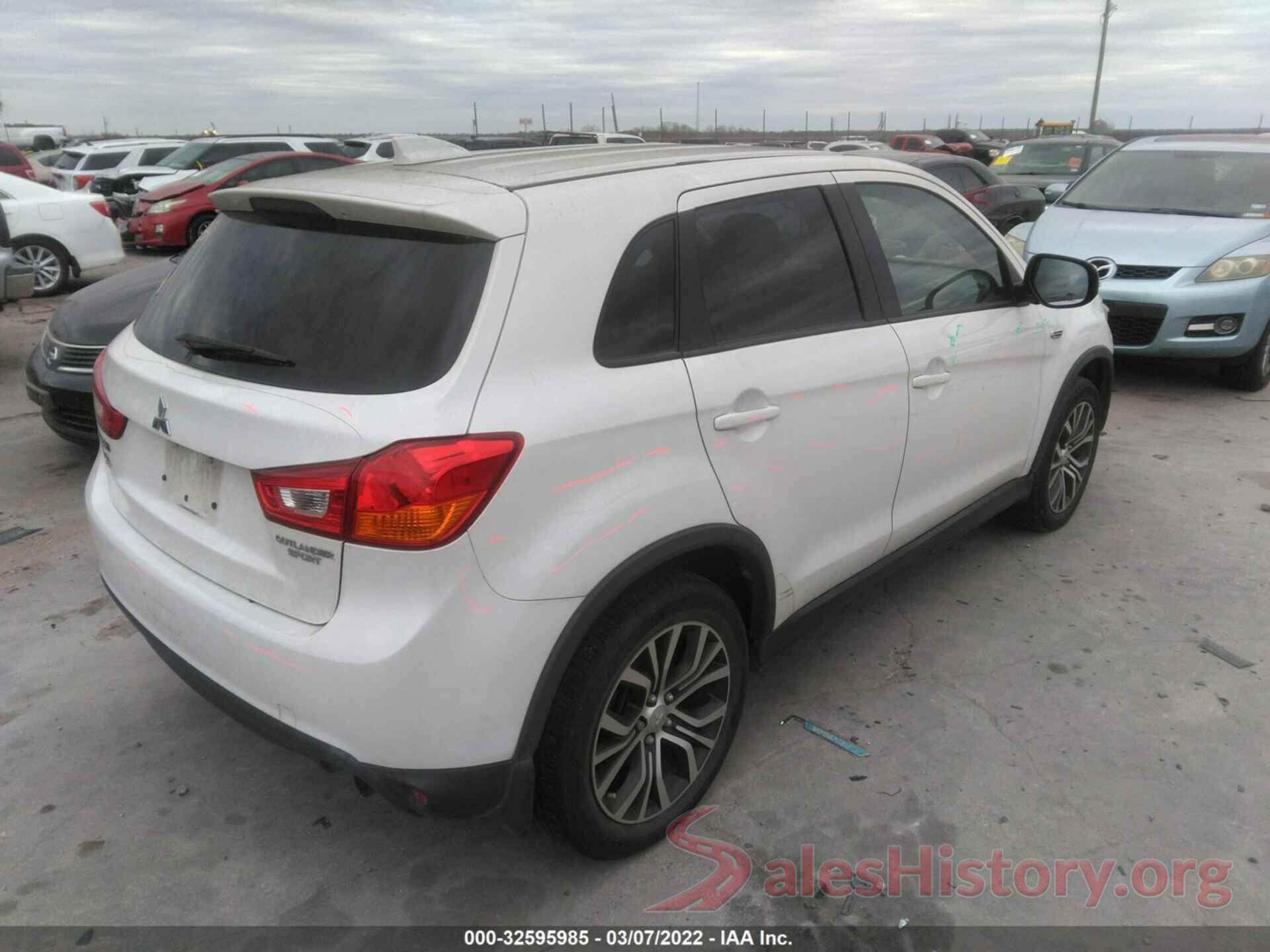 JA4AP3AU3HZ010316 2017 MITSUBISHI OUTLANDER SPORT