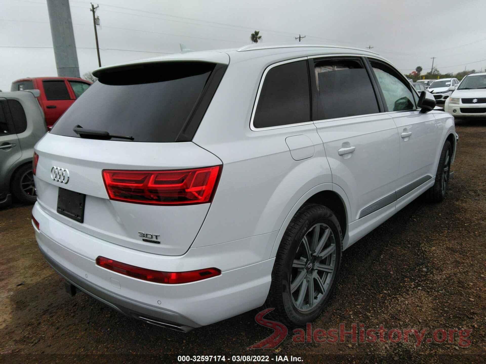 WA1AAAF7XJD036276 2018 AUDI Q7