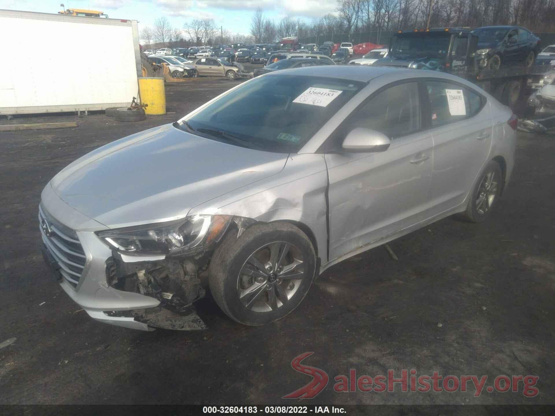 5NPD84LF3JH238818 2018 HYUNDAI ELANTRA