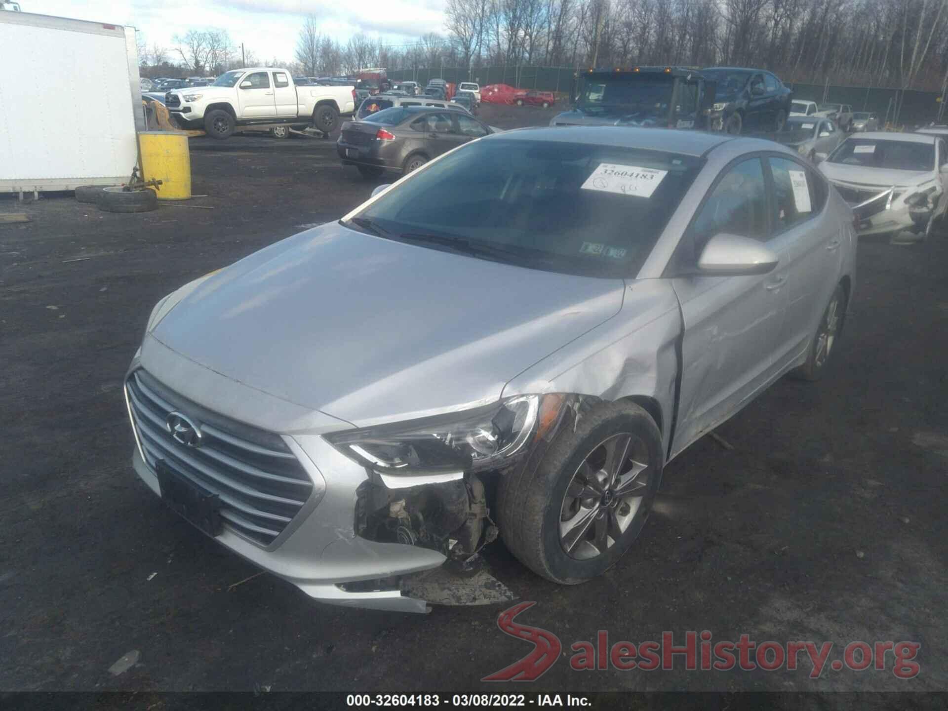 5NPD84LF3JH238818 2018 HYUNDAI ELANTRA