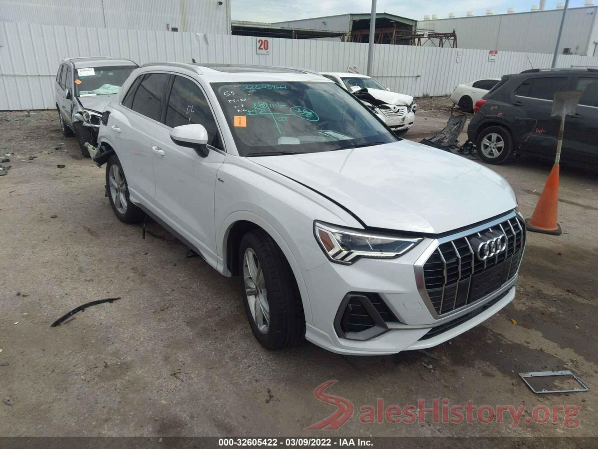 WA1EECF37N1056586 2022 AUDI Q3