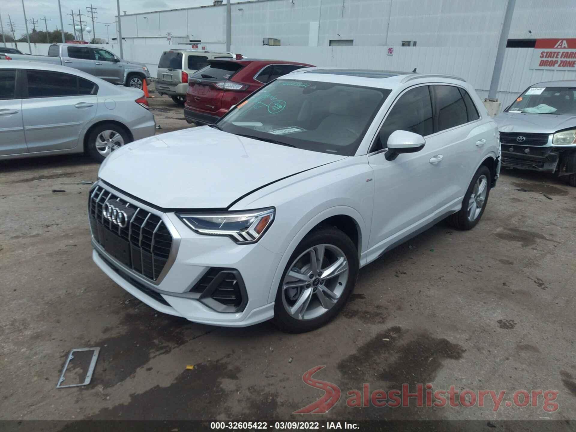 WA1EECF37N1056586 2022 AUDI Q3