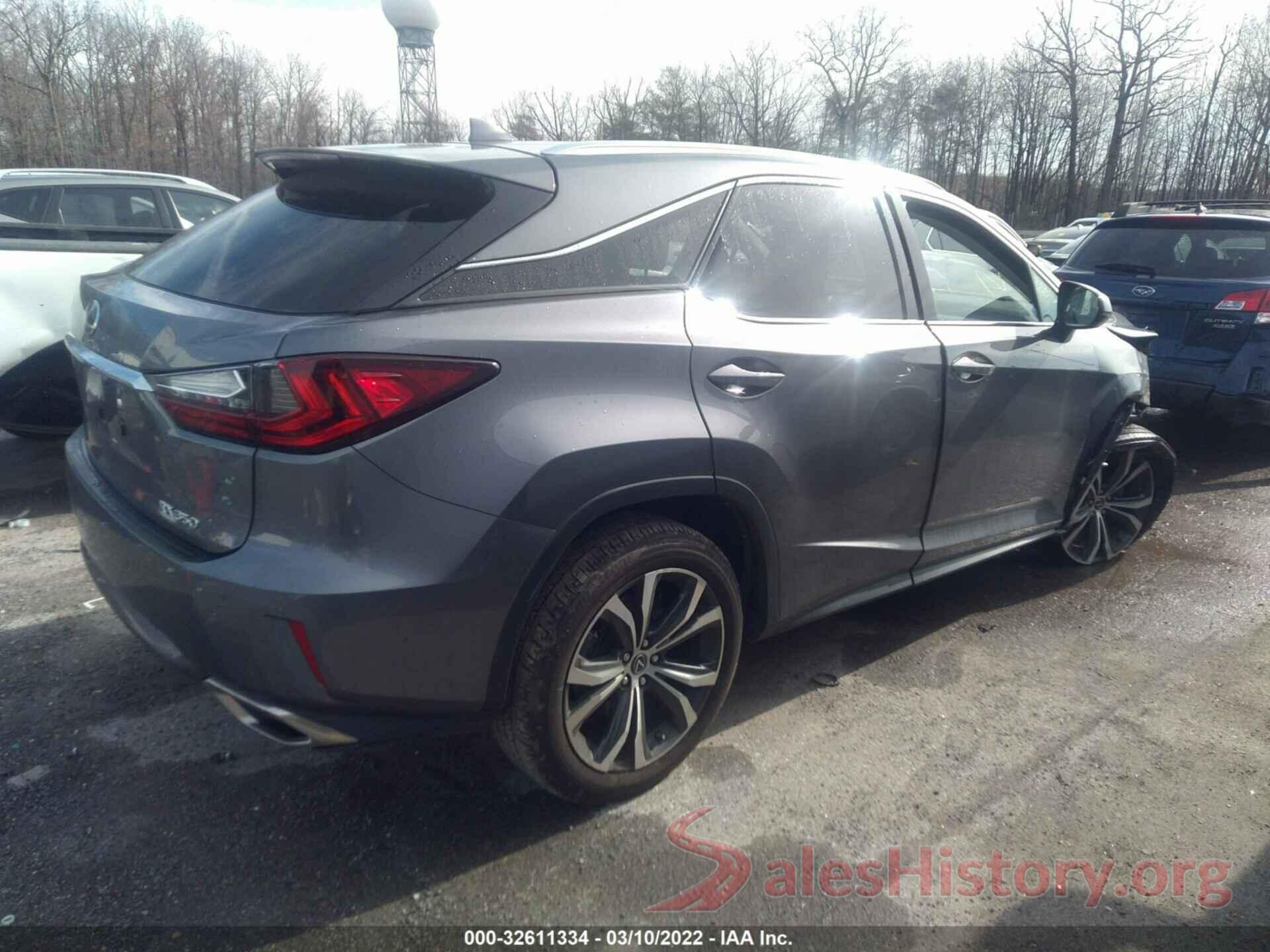 2T2BZMCA9JC163436 2018 LEXUS RX