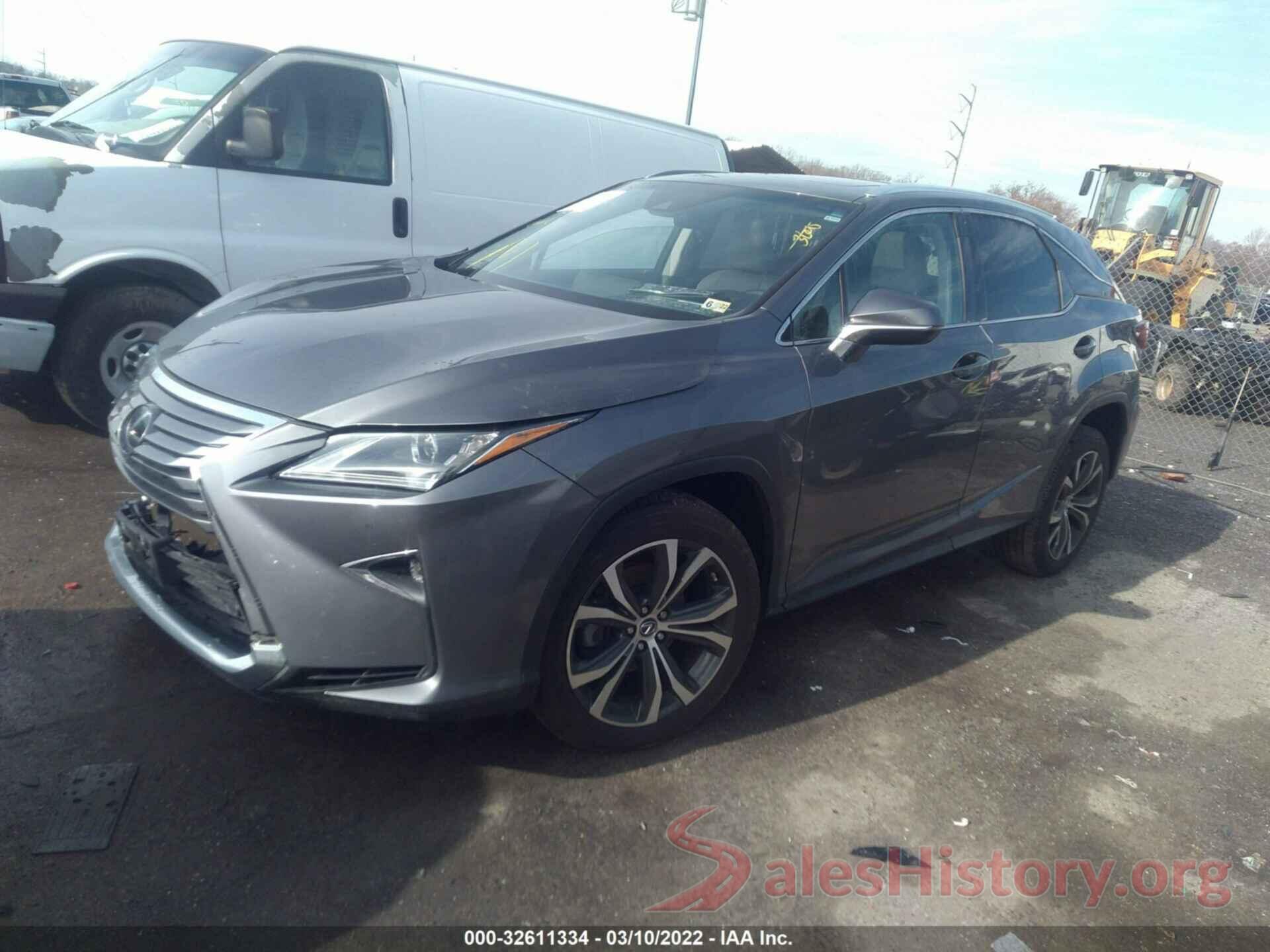 2T2BZMCA9JC163436 2018 LEXUS RX