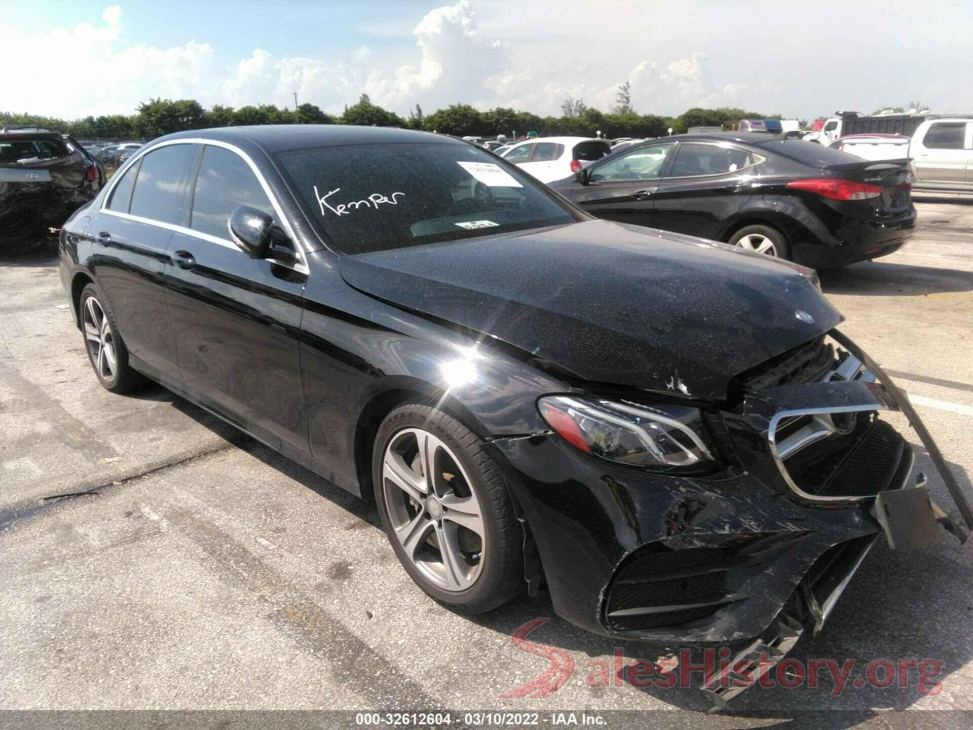 WDDZF4KB0HA119562 2017 MERCEDES-BENZ E-CLASS