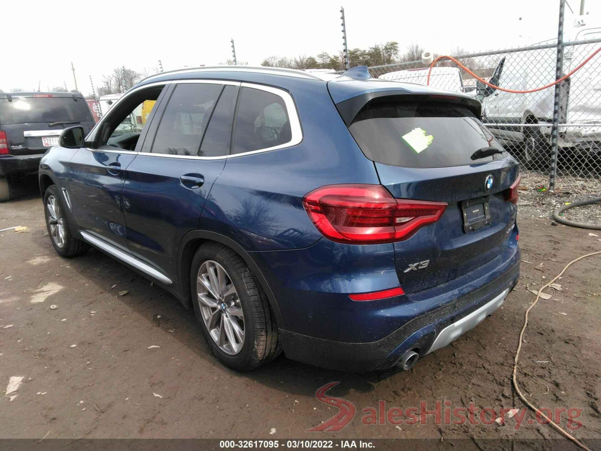 5UXTR9C54KLE18739 2019 BMW X3