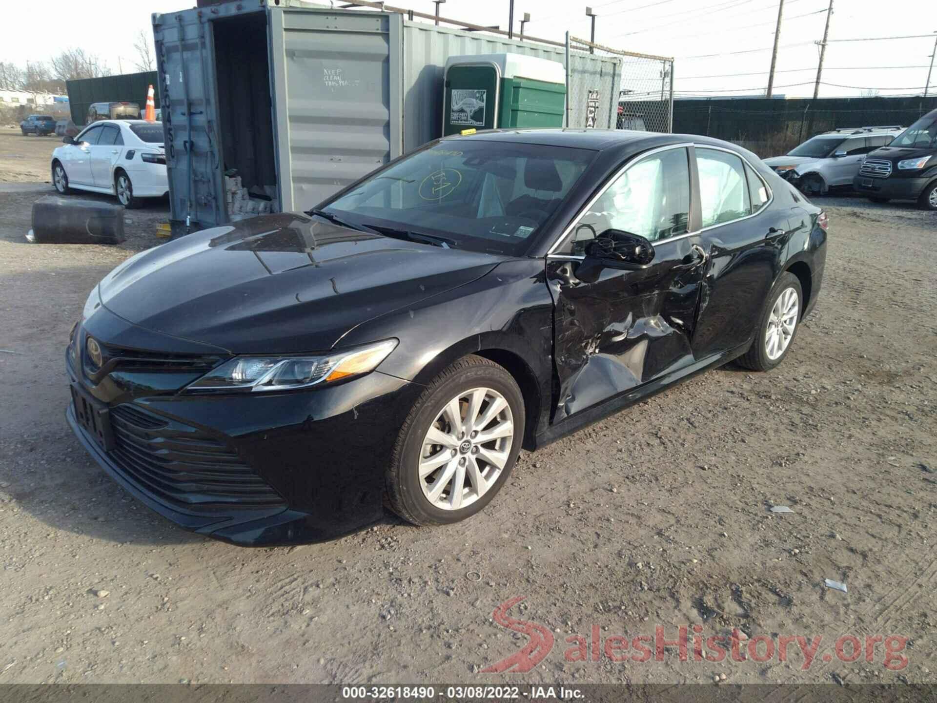 4T1B11HK0KU220571 2019 TOYOTA CAMRY