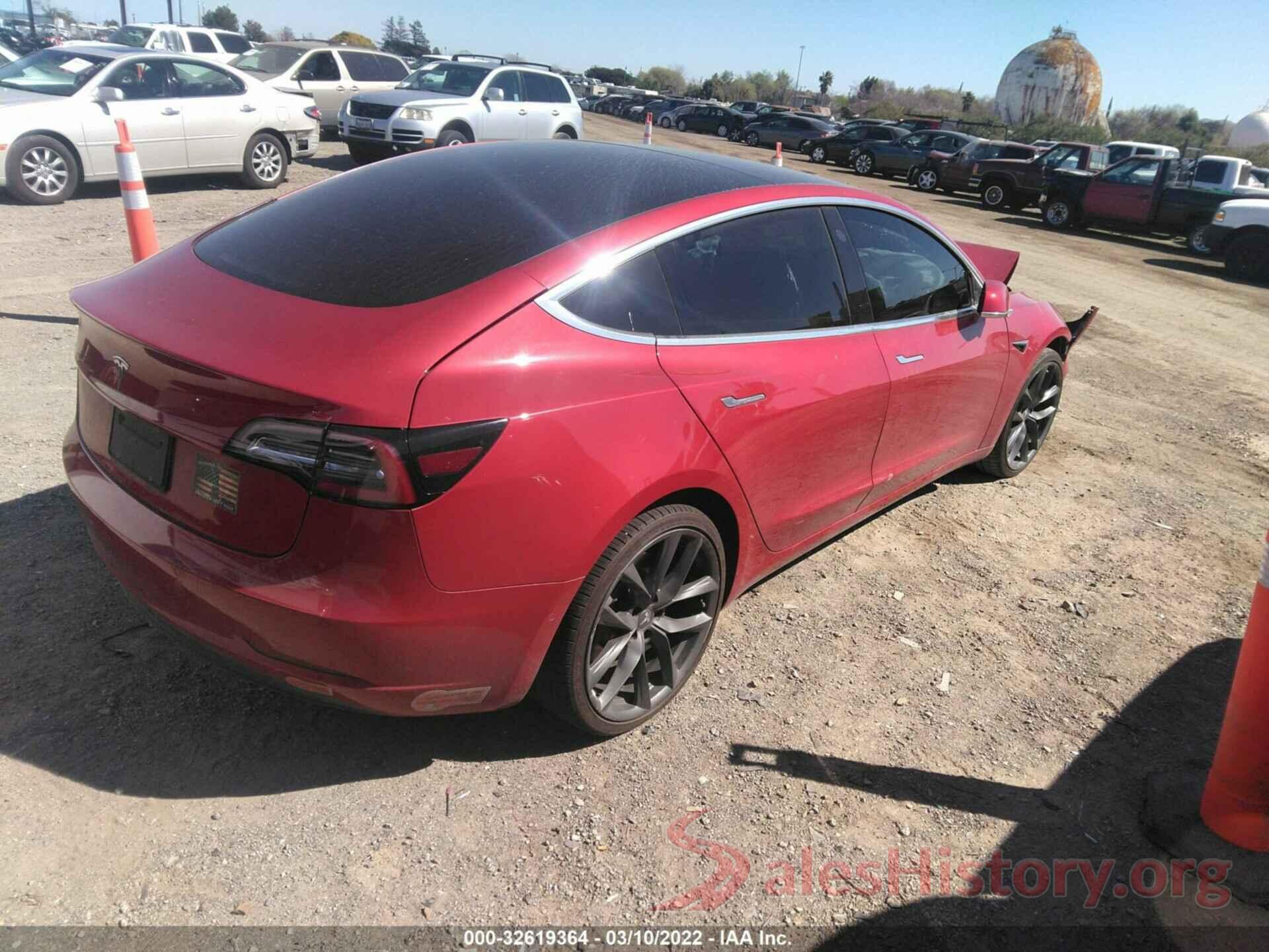 5YJ3E1EA7LF645790 2020 TESLA MODEL 3