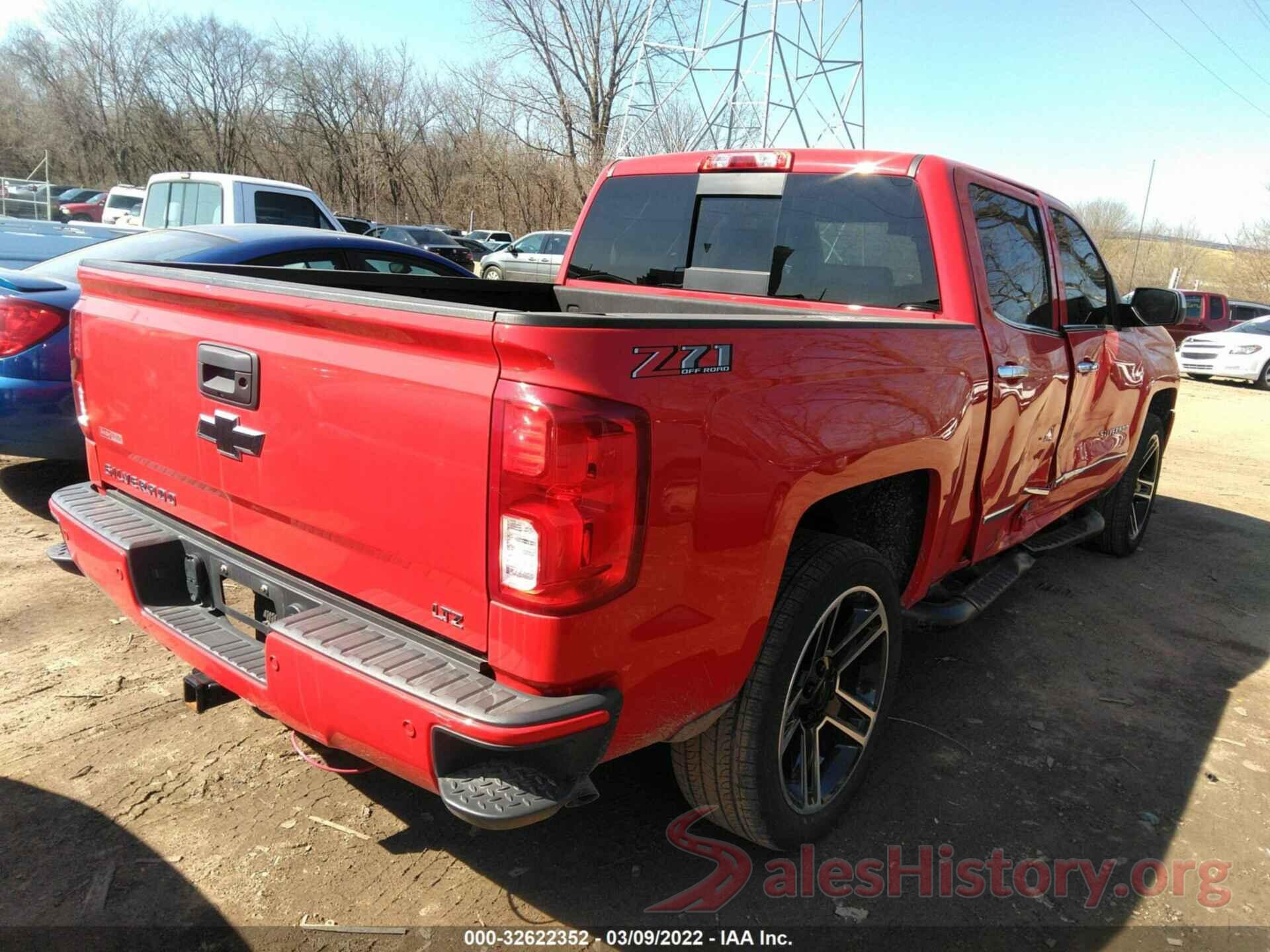 3GCUKSEC2JG318600 2018 CHEVROLET SILVERADO 1500