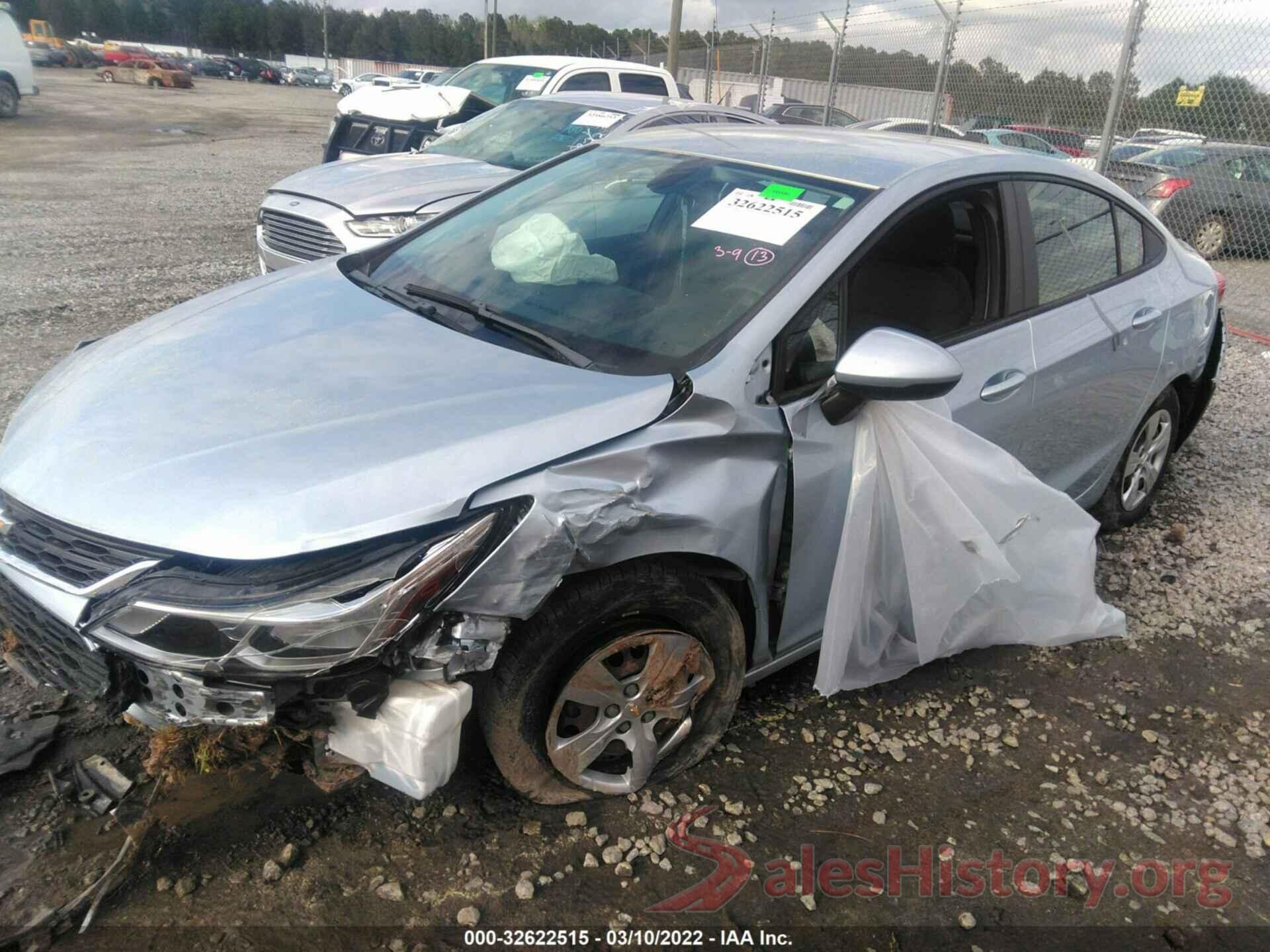 3G1BC5SM9HS562571 2017 CHEVROLET CRUZE