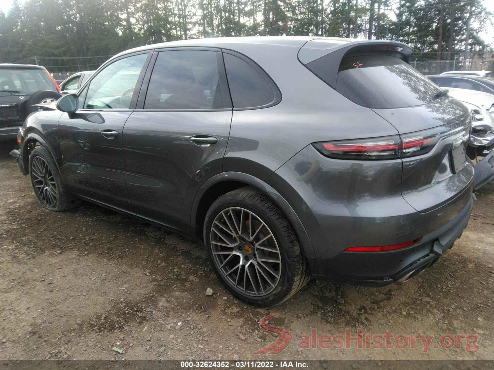 WP1AA2AY4KDA17962 2019 PORSCHE CAYENNE