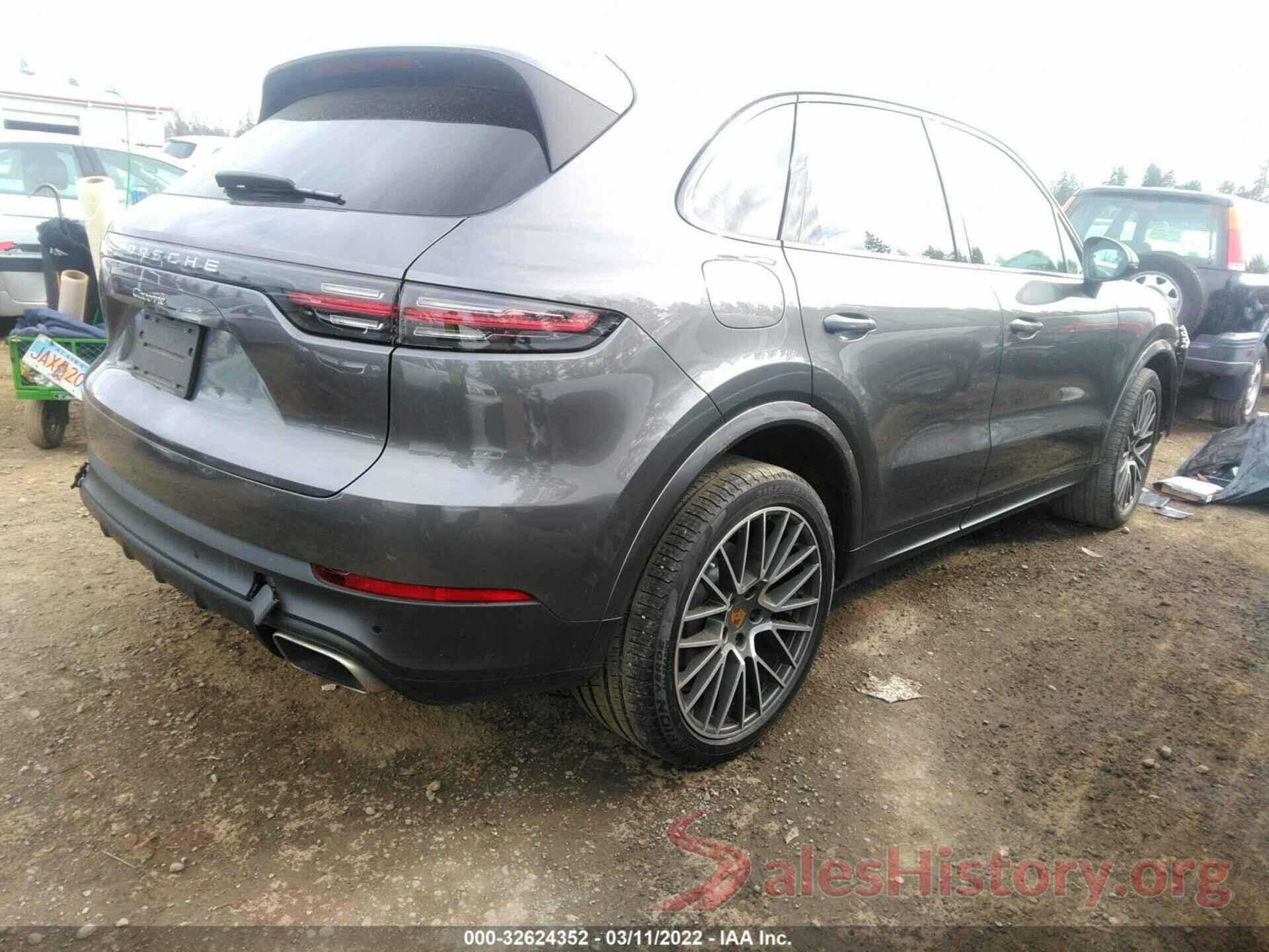 WP1AA2AY4KDA17962 2019 PORSCHE CAYENNE