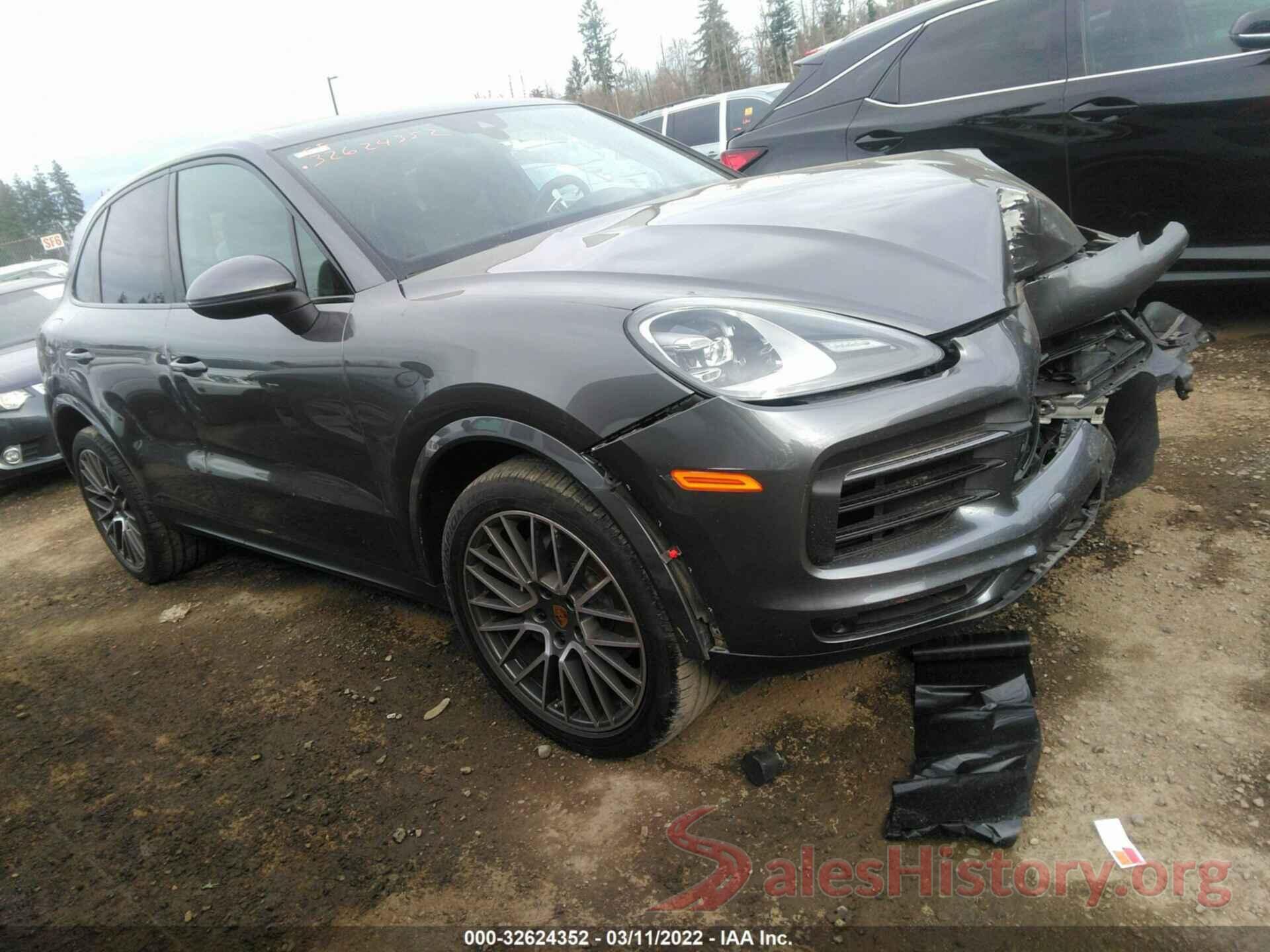 WP1AA2AY4KDA17962 2019 PORSCHE CAYENNE