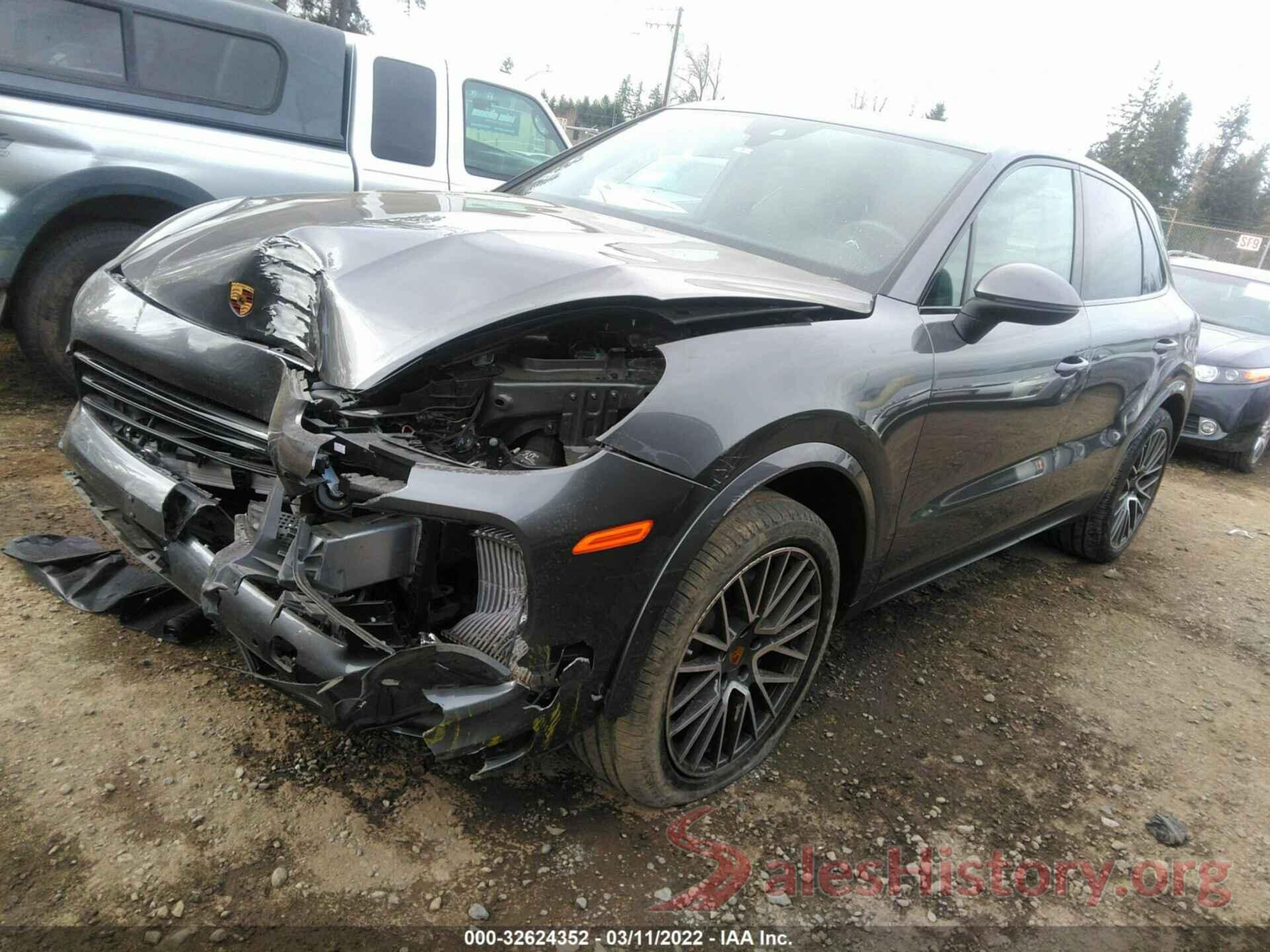 WP1AA2AY4KDA17962 2019 PORSCHE CAYENNE