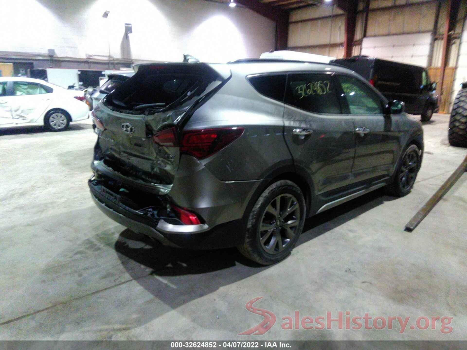 5XYZWDLA7JG516952 2018 HYUNDAI SANTA FE SPORT