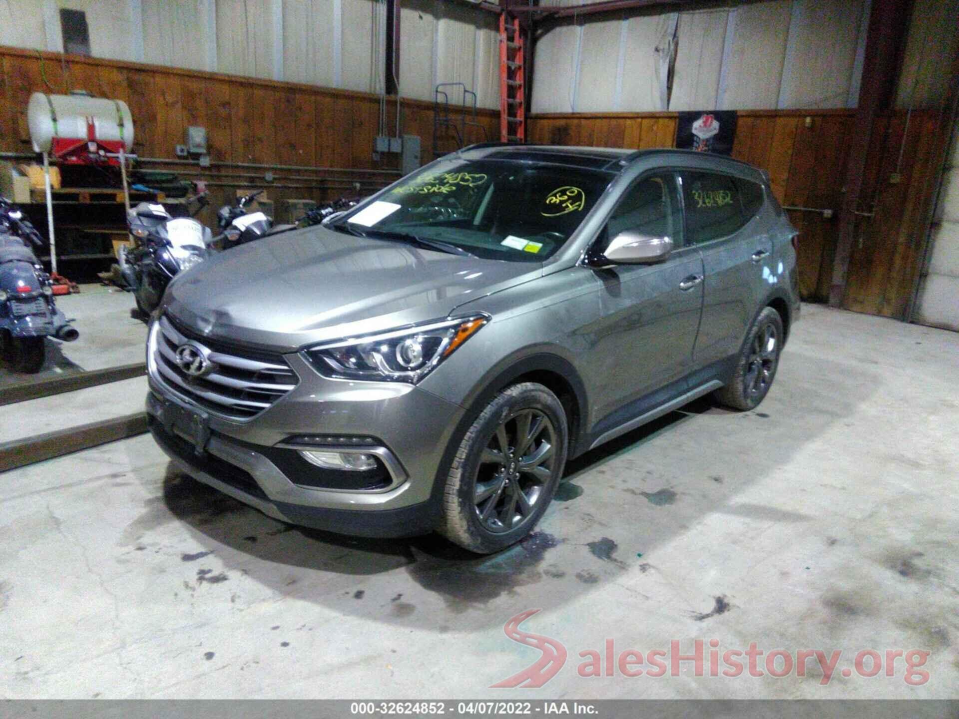 5XYZWDLA7JG516952 2018 HYUNDAI SANTA FE SPORT