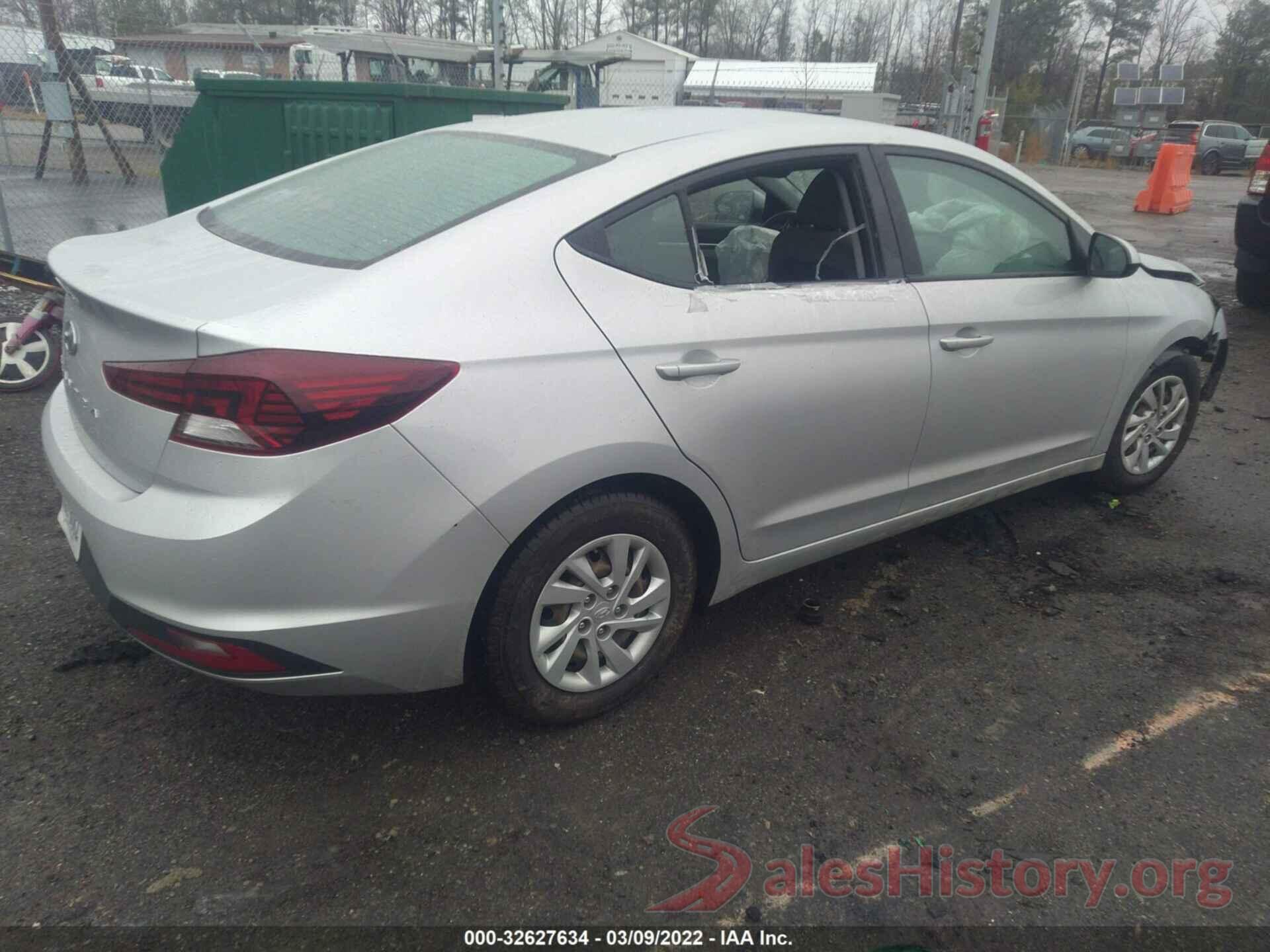 5NPD74LF0KH489011 2019 HYUNDAI ELANTRA