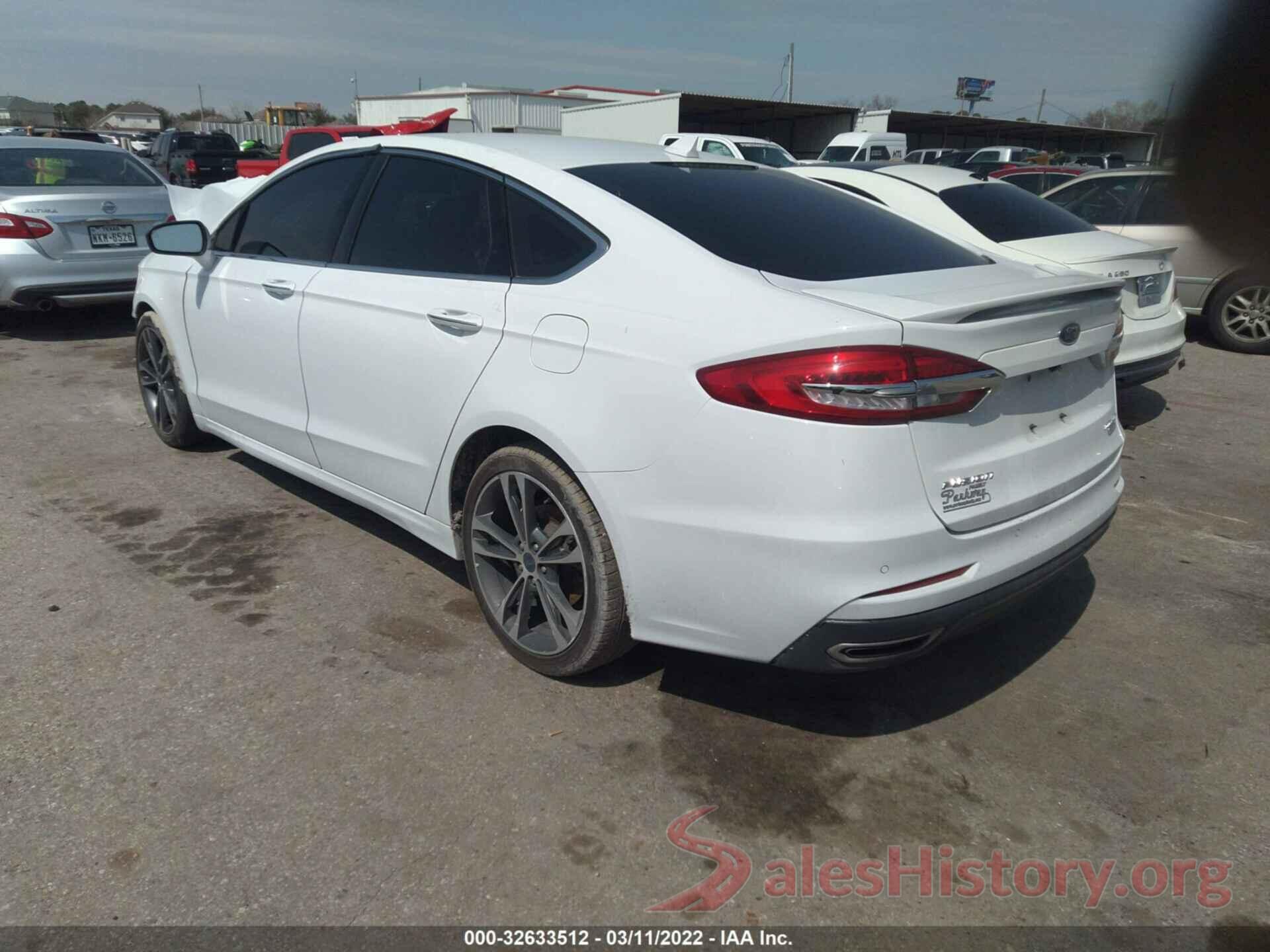 3FA6P0D94KR187234 2019 FORD FUSION