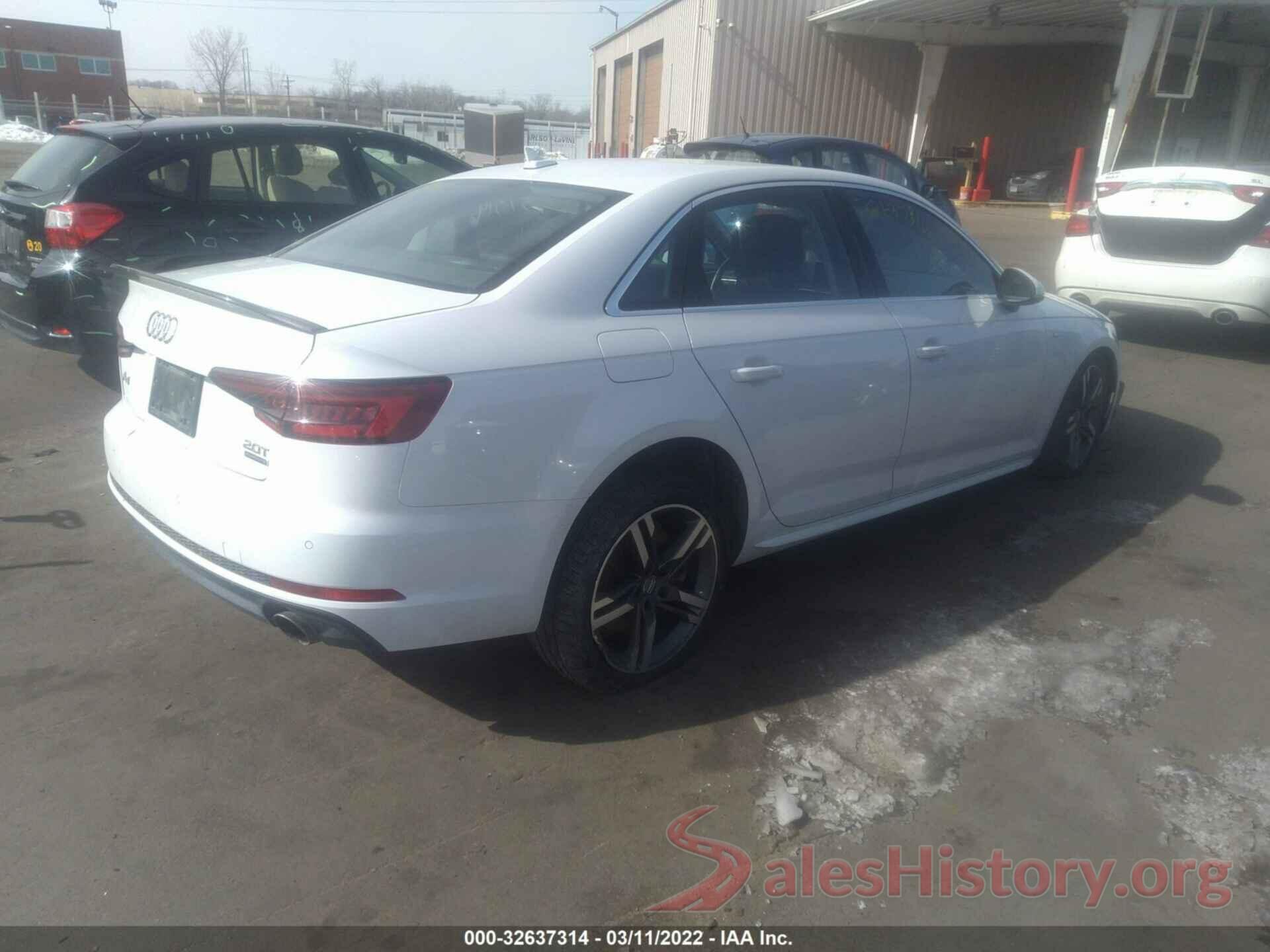 WAUENAF43JA074223 2018 AUDI A4