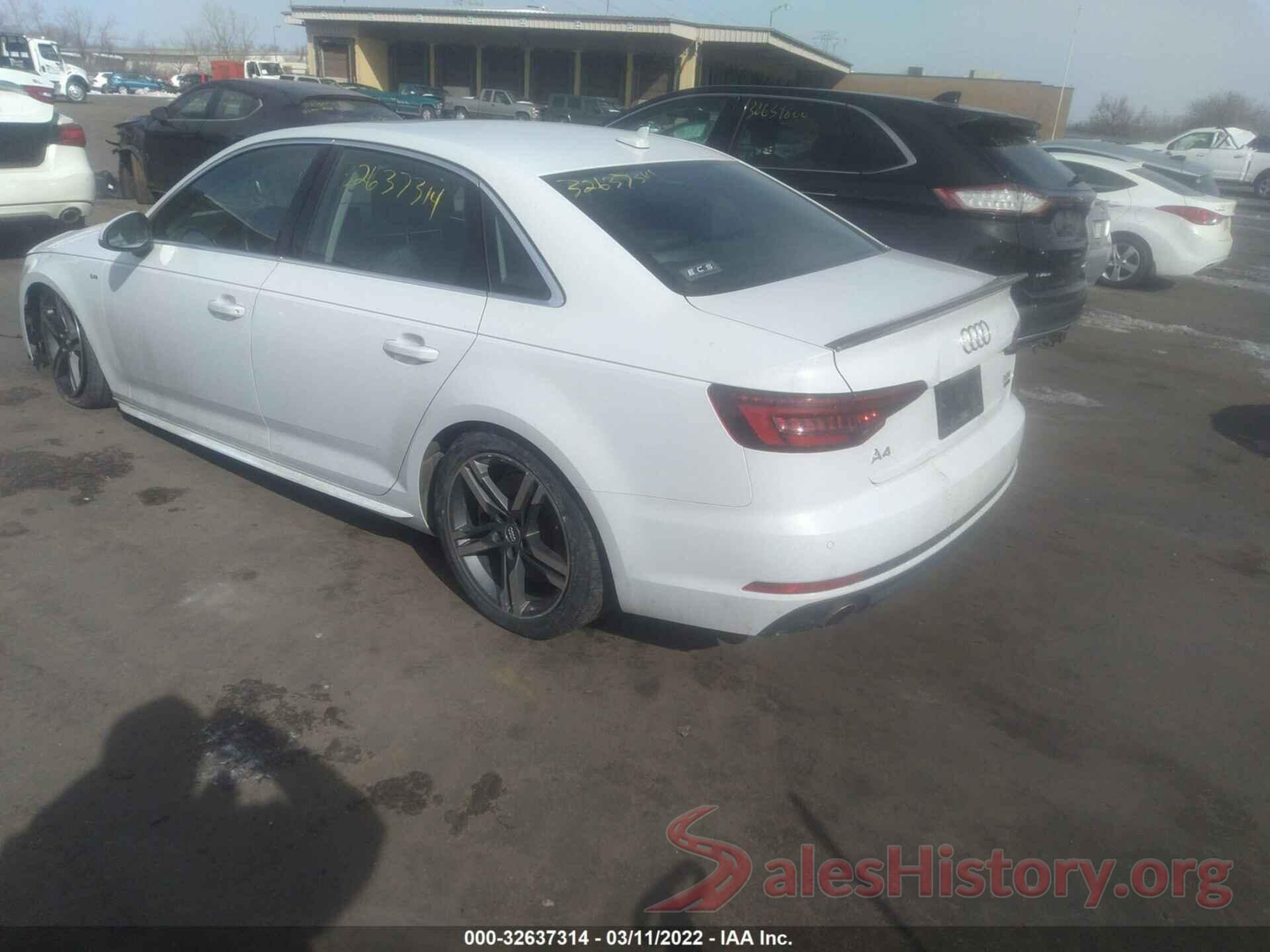 WAUENAF43JA074223 2018 AUDI A4