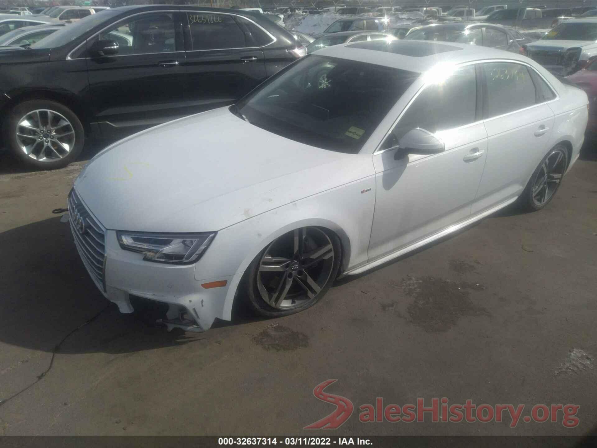 WAUENAF43JA074223 2018 AUDI A4