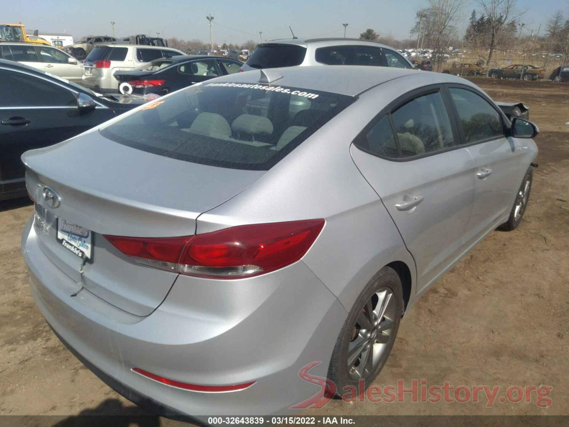 5NPD84LF8JH241973 2018 HYUNDAI ELANTRA