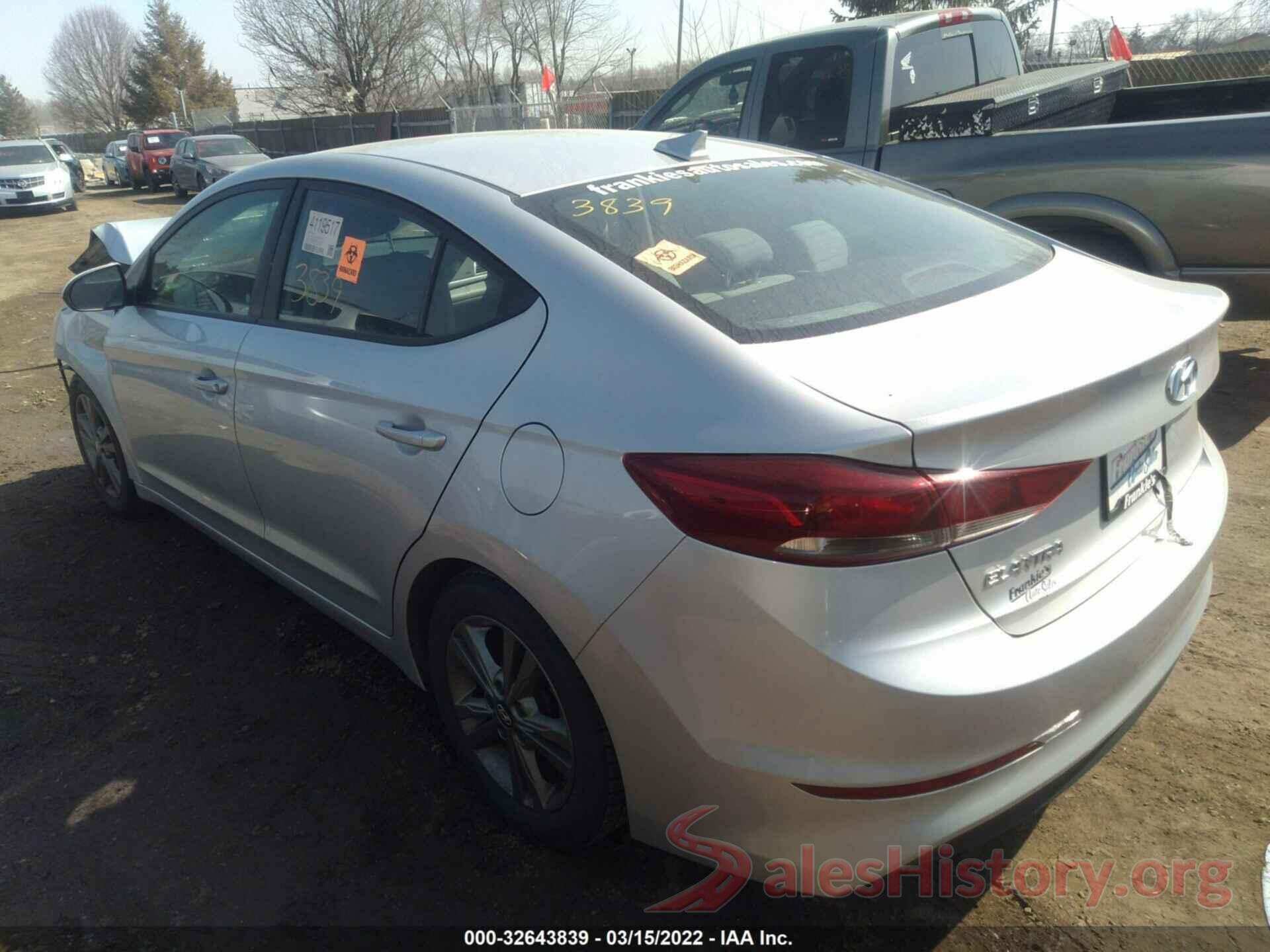 5NPD84LF8JH241973 2018 HYUNDAI ELANTRA