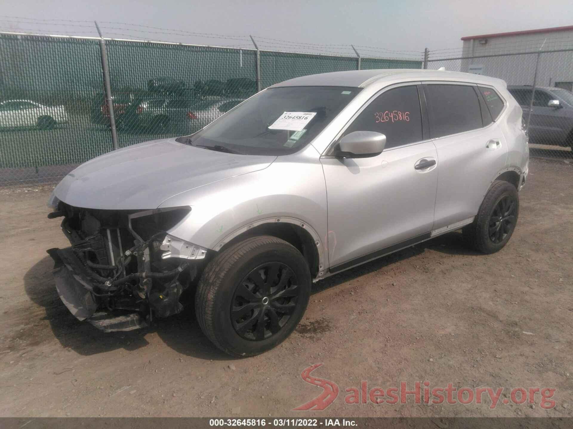 JN8AT2MVXHW019326 2017 NISSAN ROGUE