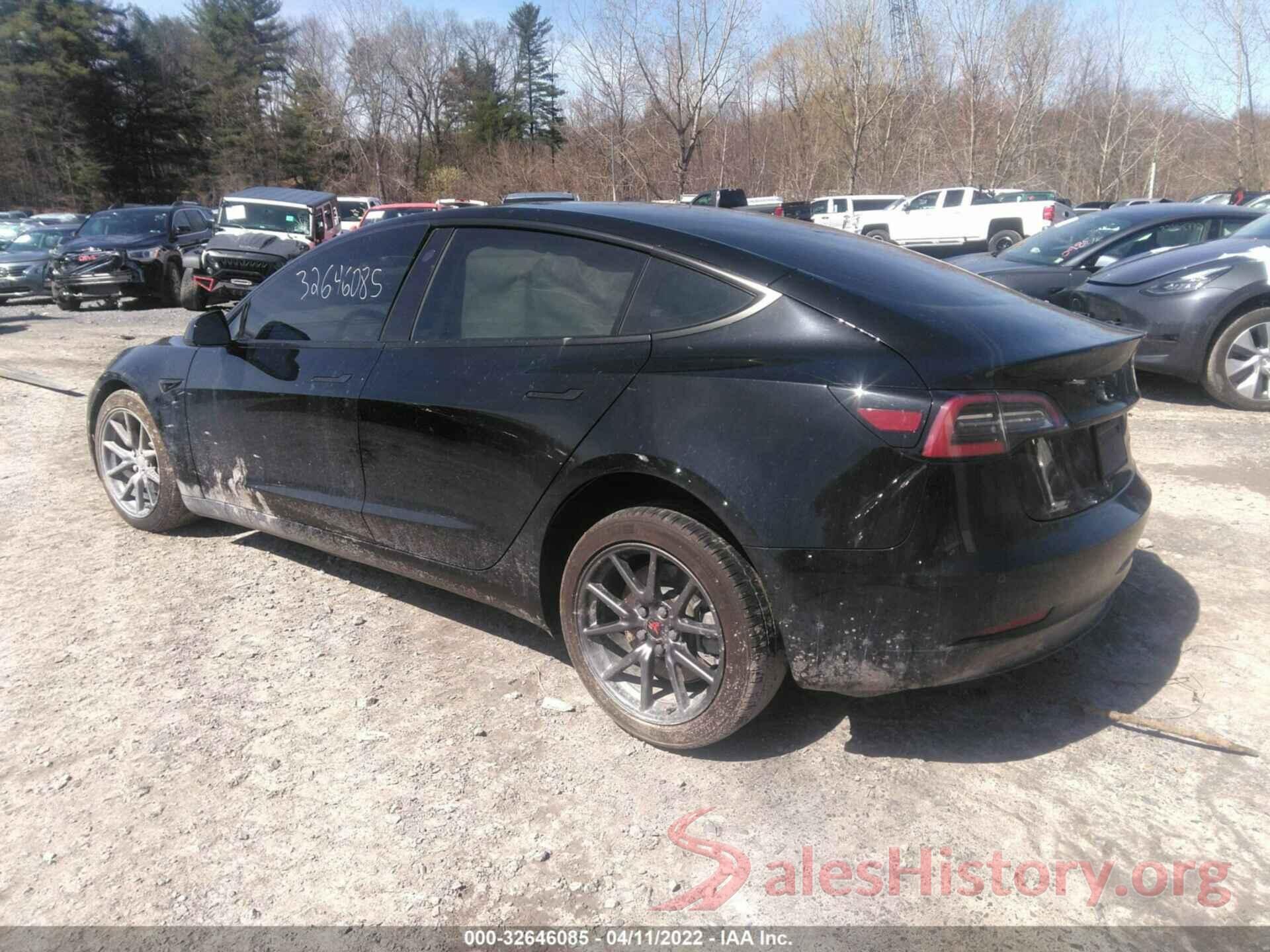 5YJ3E1EBXLF742099 2020 TESLA MODEL 3