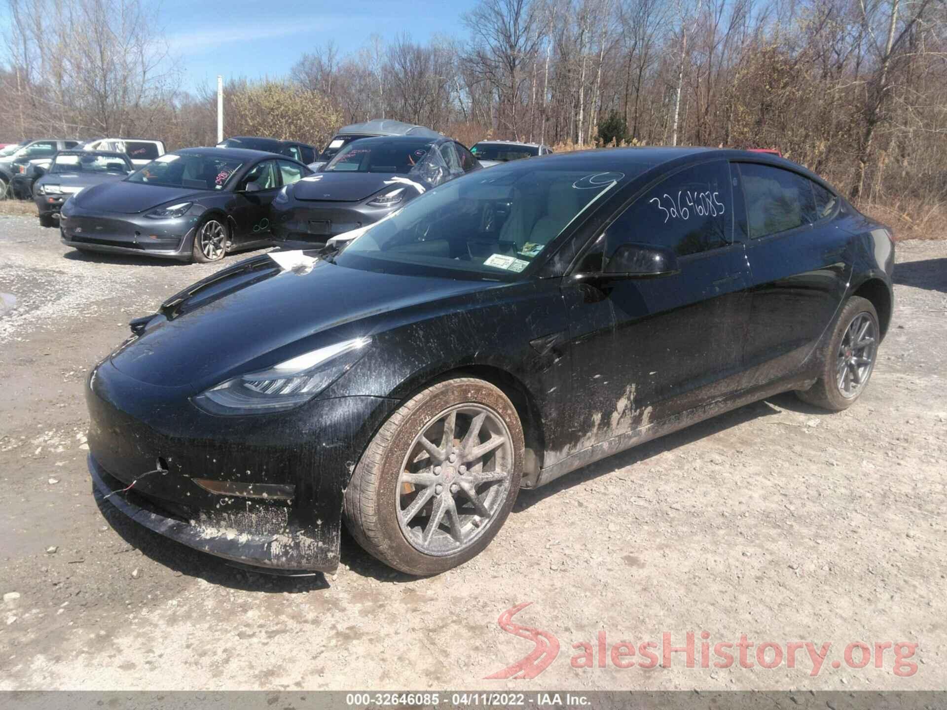 5YJ3E1EBXLF742099 2020 TESLA MODEL 3